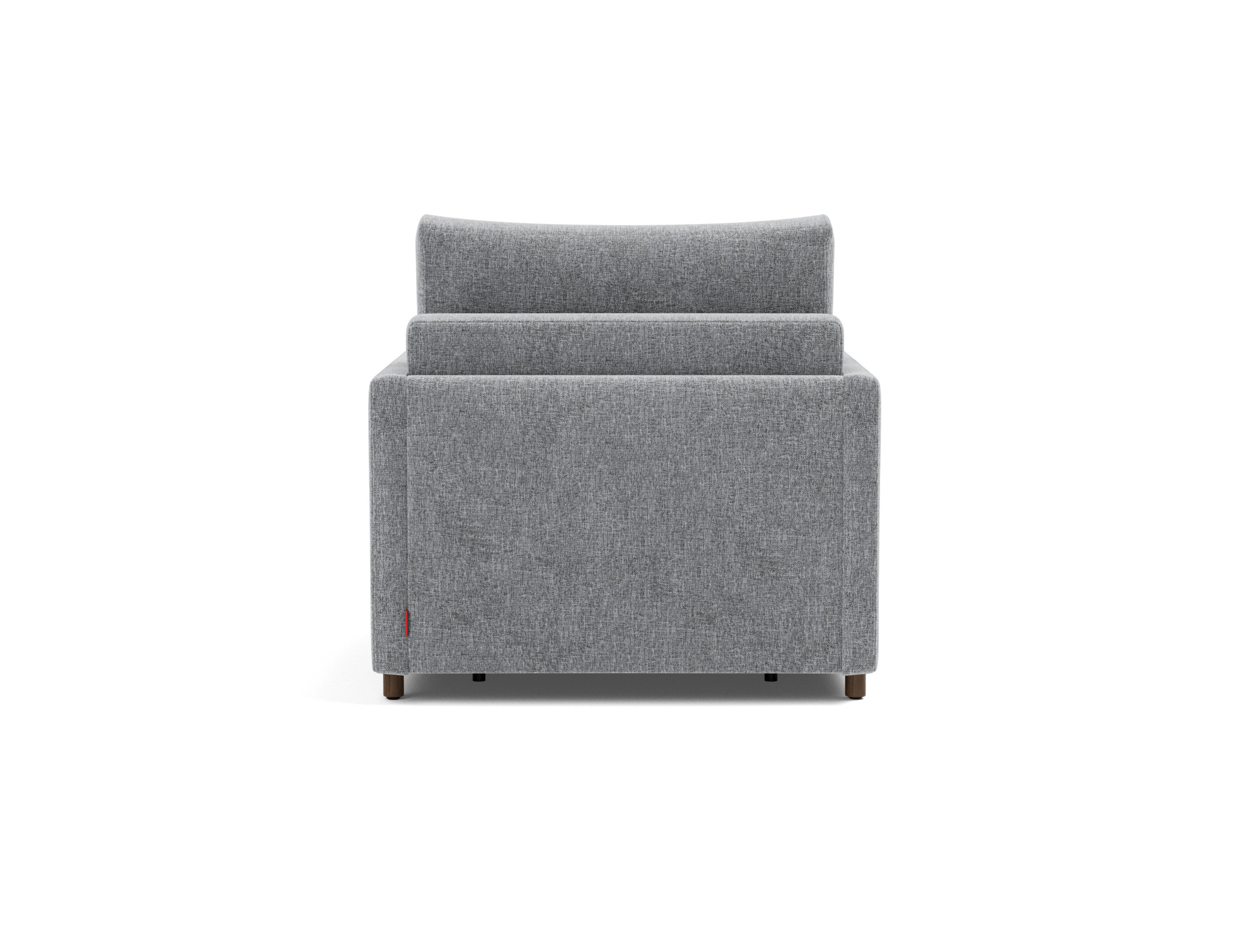 Schlafsessel Neah mit Slim-Armlehnen Strukturierter Stoff Twist 565-Granite
