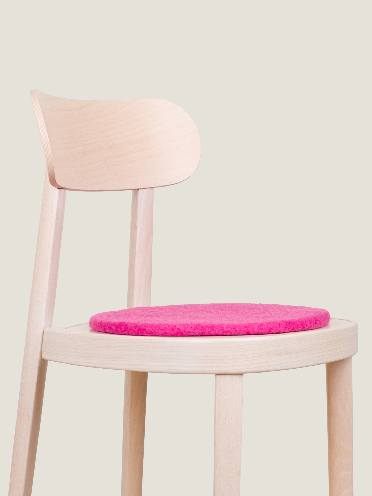 myfelt Lilli - Flache Sitzauflage rund