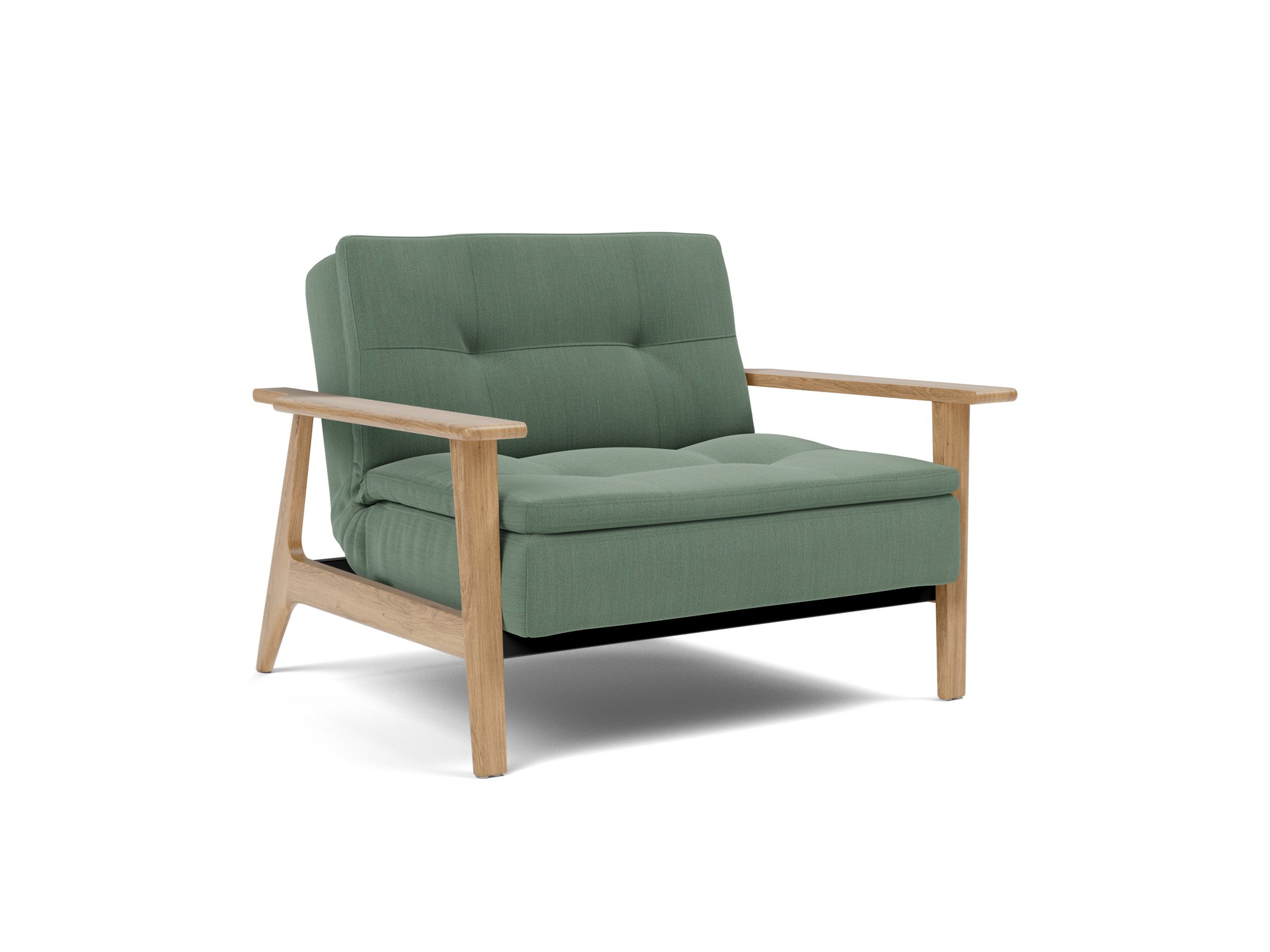 Sessel Dublexo Frej Flachgewebe Elegance 518-Green