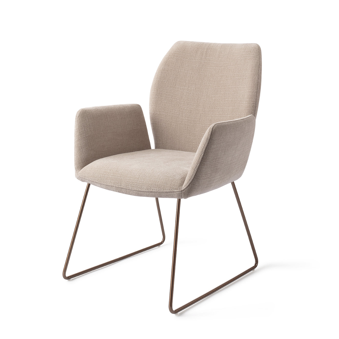 Jesper Home Esszimmerstuhl Misaki Sand Strand Slide Rose