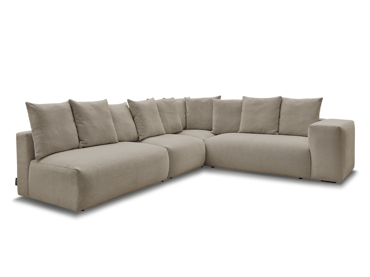 Melange-Stoff · Taupe