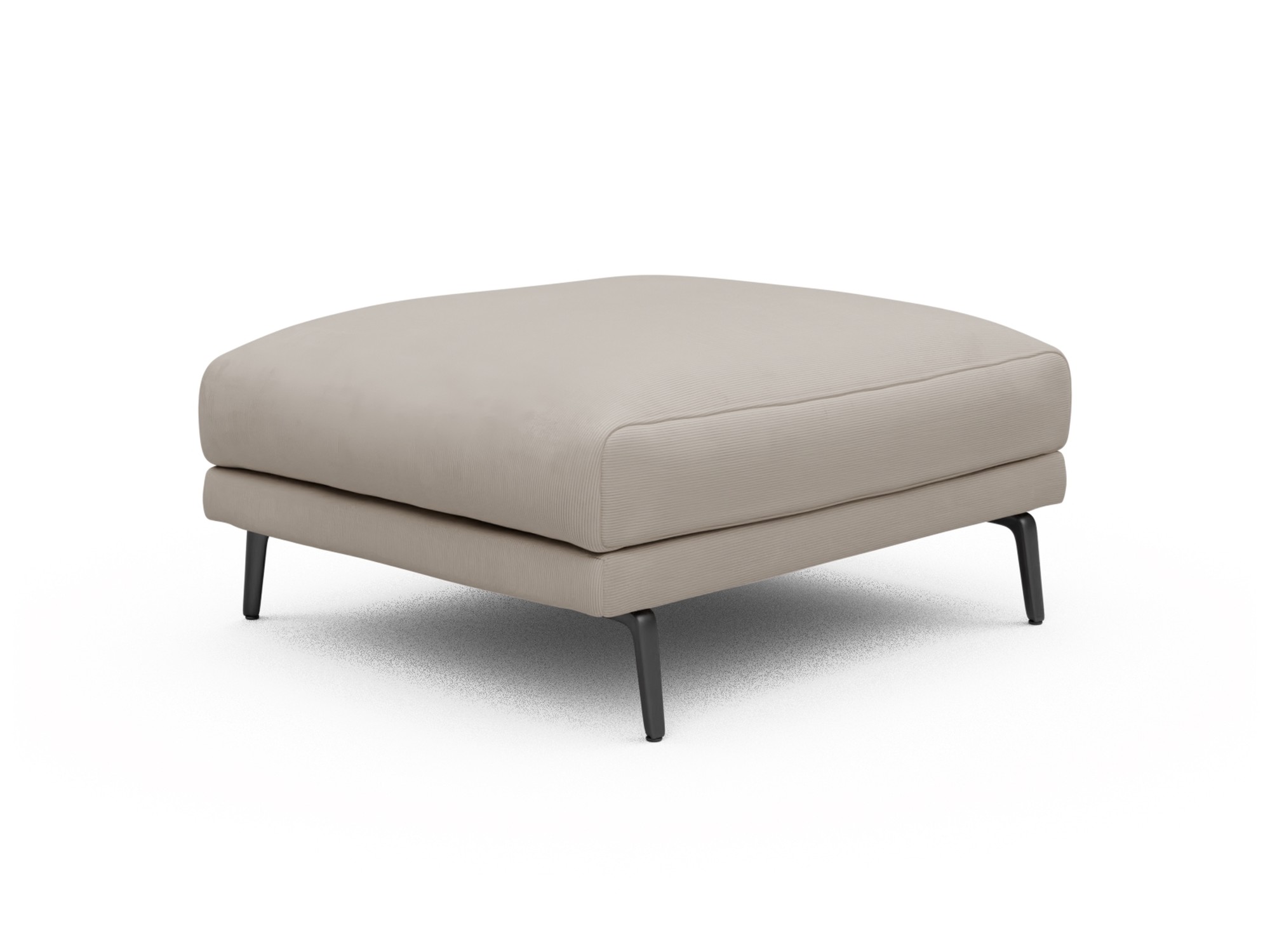 Skandi Home Ottomane Karl Cordufine-Off-White moebelfaktor