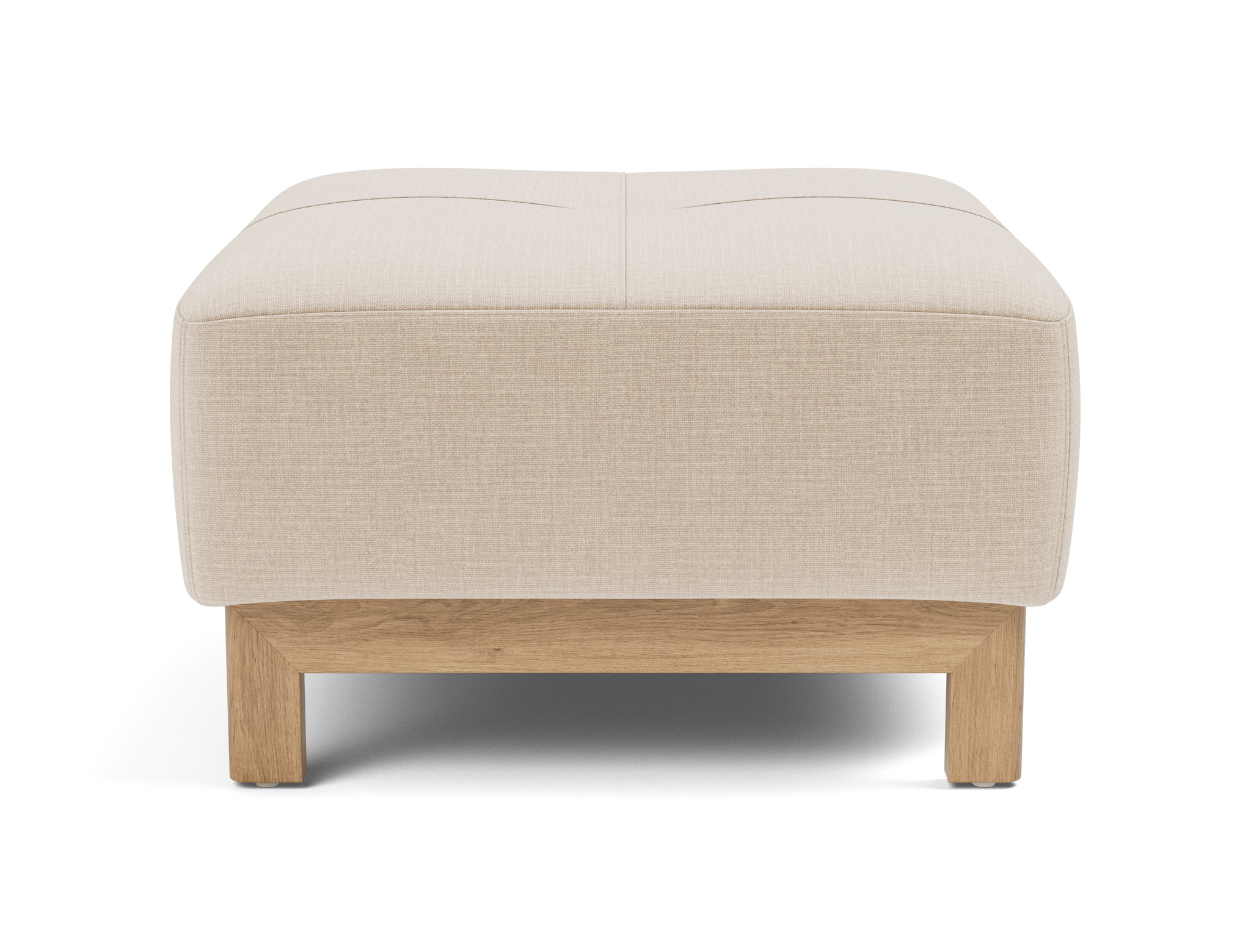 Hocker Pyxis Chenille Esina 410-Almond-Beige