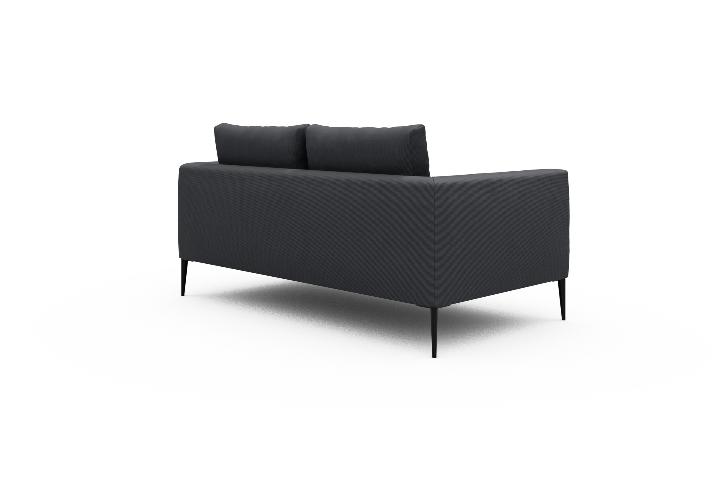 Sofa Paul 2-Sitzer Cordufine-Slate-Grey