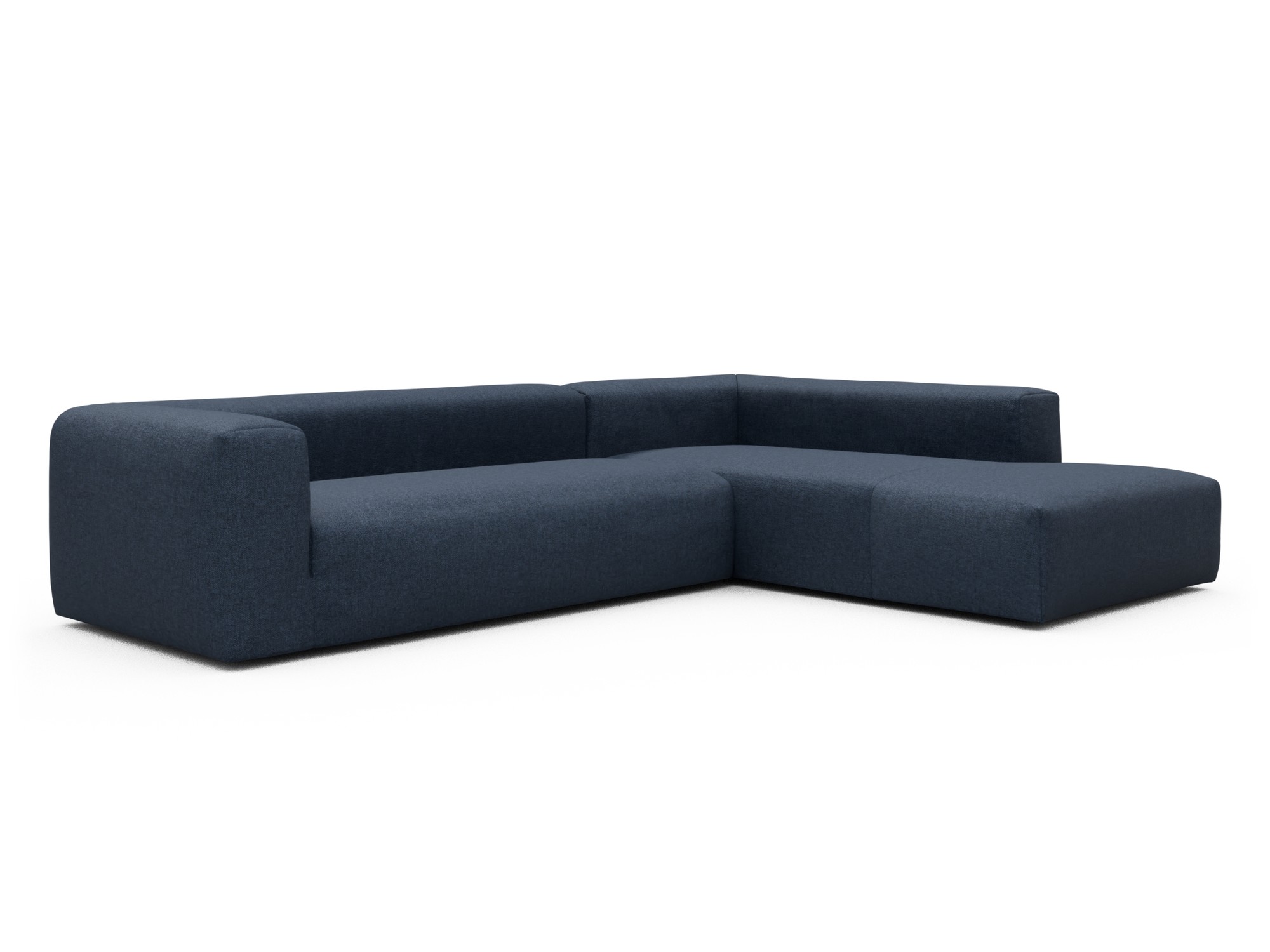 Skandi Home Ecksofa Fred Relax-Ecke rechts mit 2,5-Sitzer Sama-Deep-Blue moebelfaktor