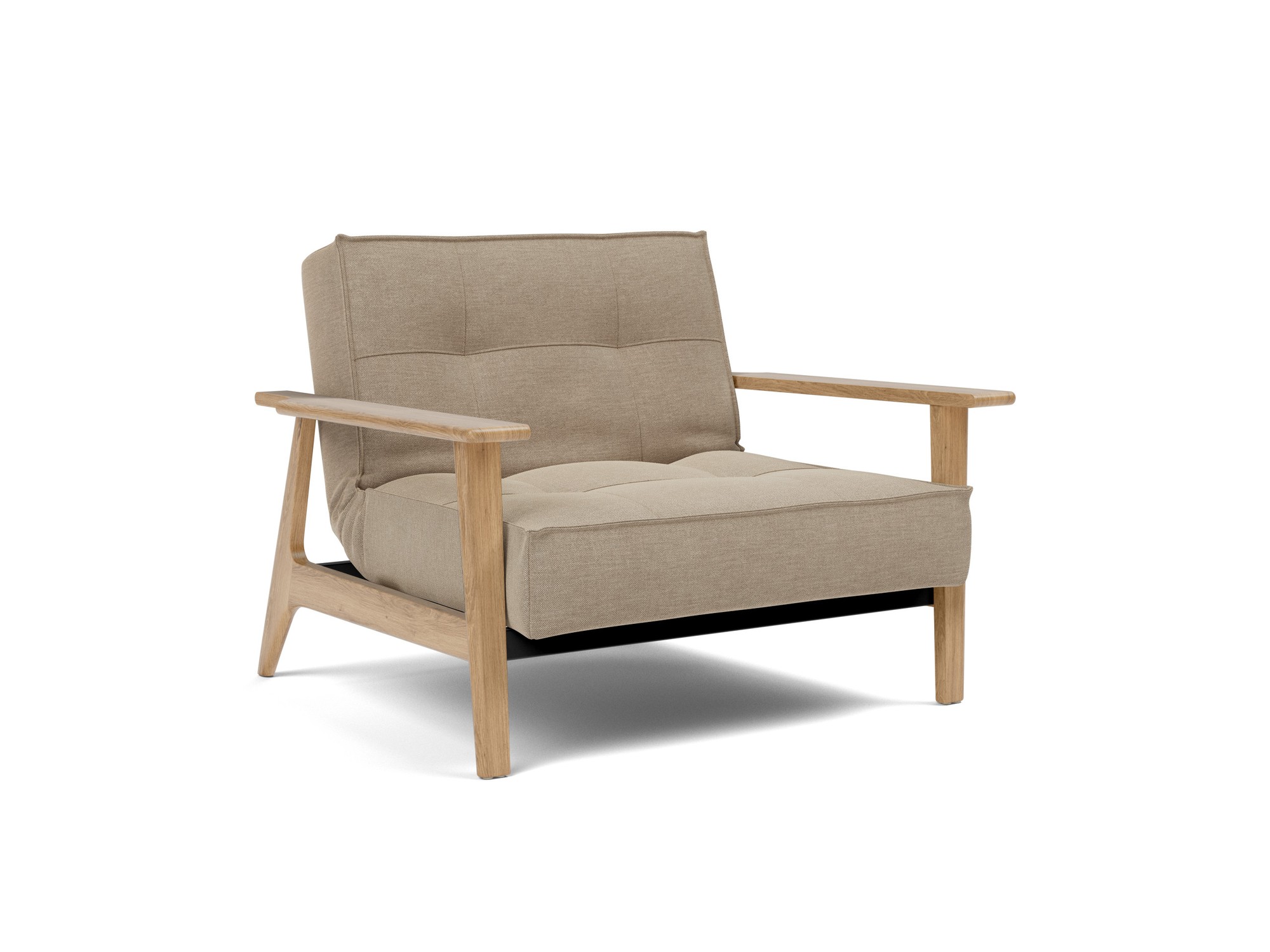 Sessel Splitback Frej Flachgewebe Phobos 587-Mocha