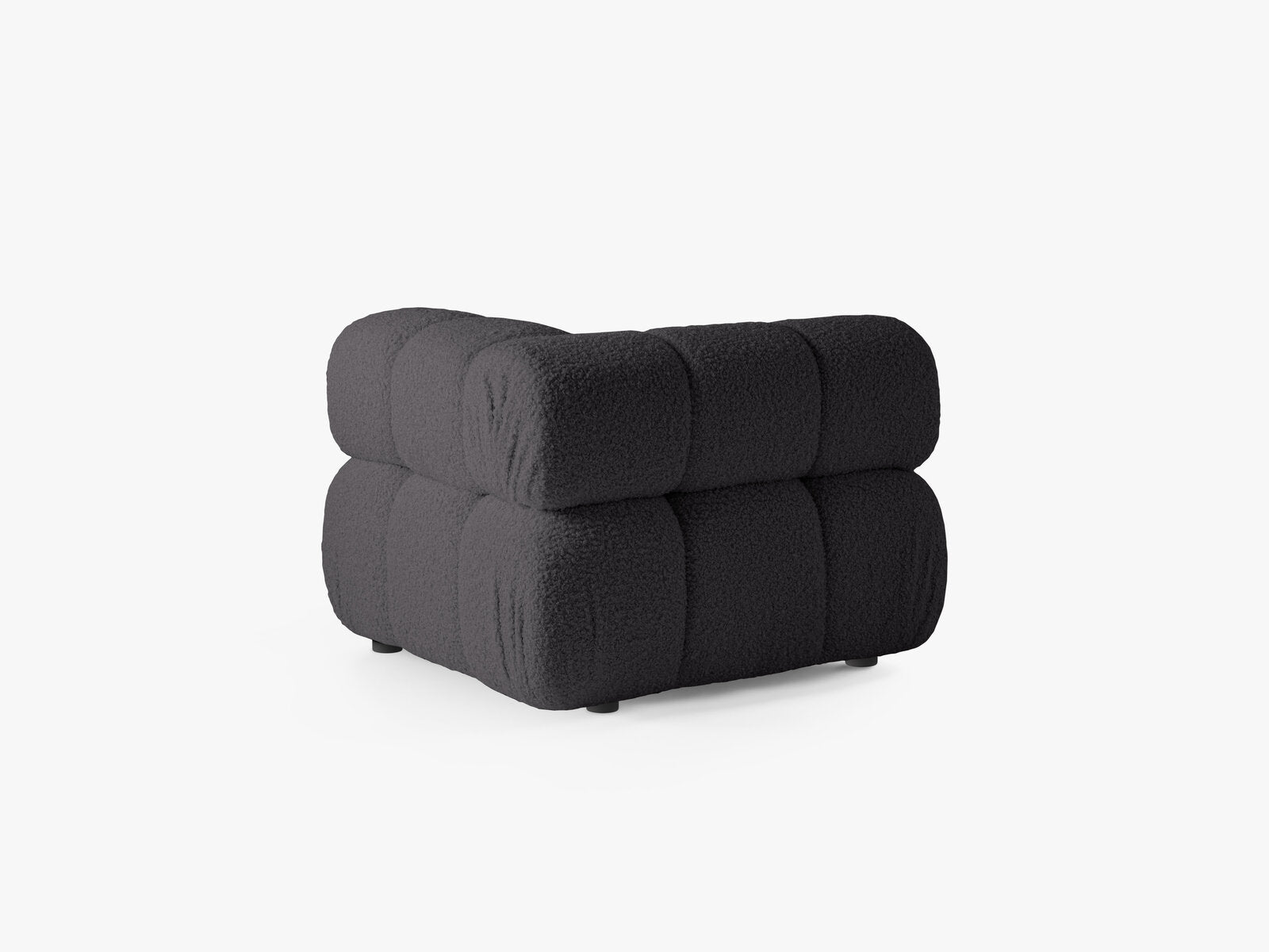 Micadoni symmetrisches Eckmodul Bellis Boucle Rolf Graphit