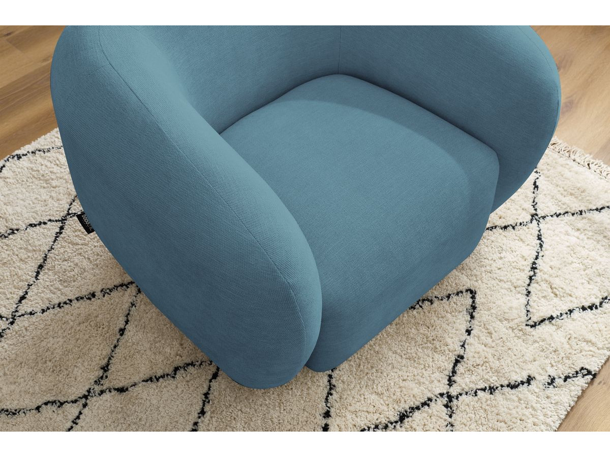 Bobochic Celine Sessel Stoff Hellblau