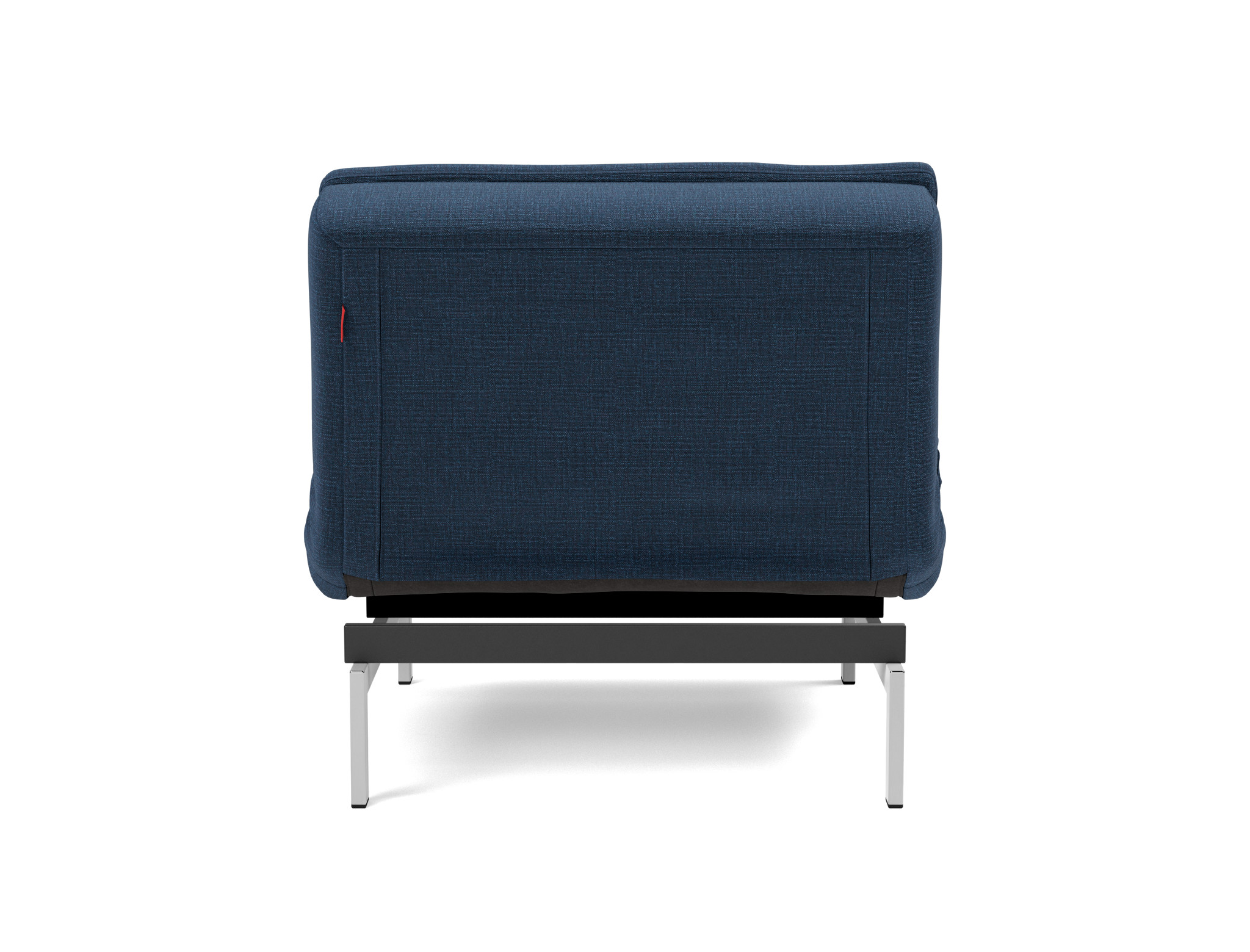 Sessel Dublexo Chenille Esina 414-Indigo-Blue Beine Chrom
