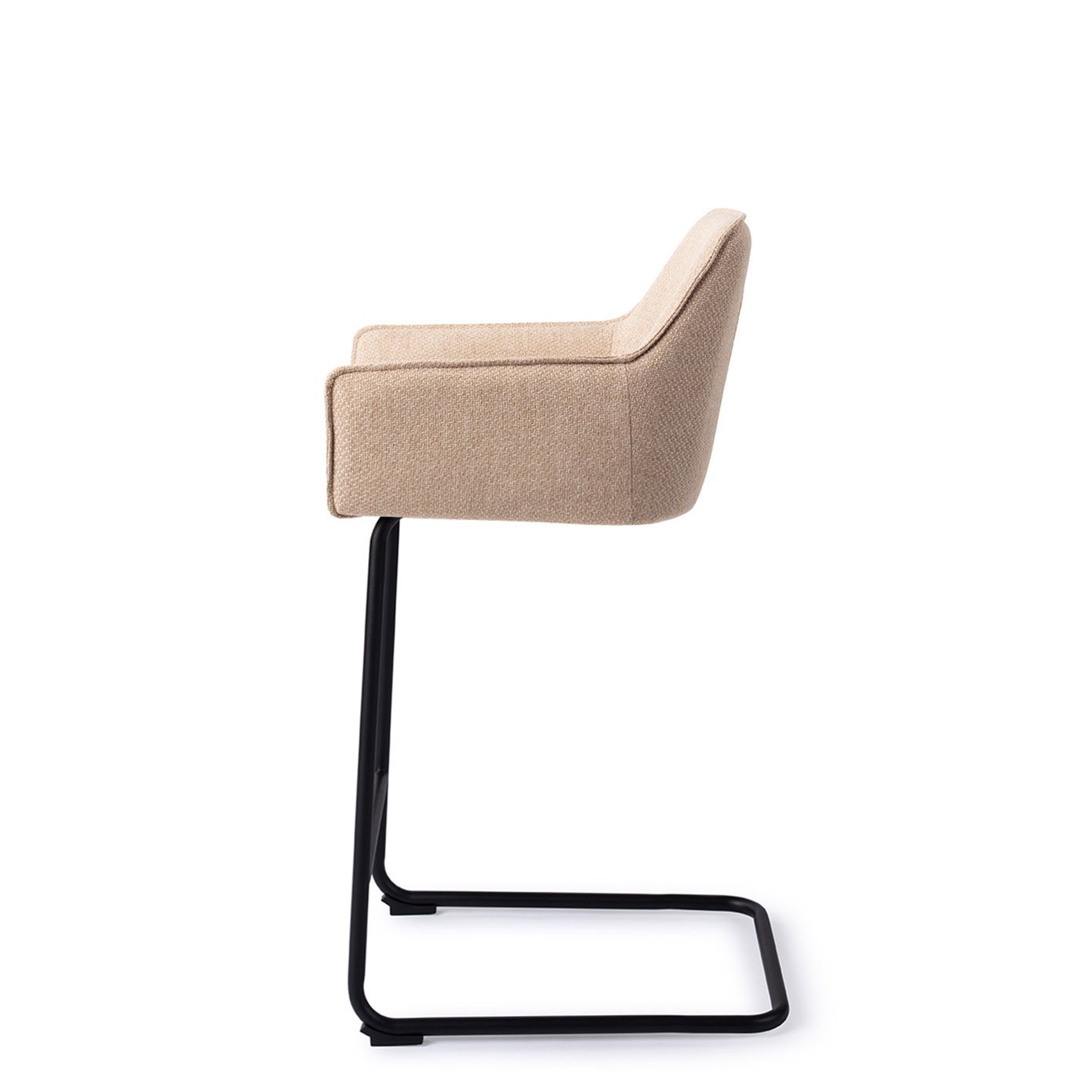 Jesper Home Barhocker Hofu Wild-Walnut Arch Schwarz Barhöhe (75cm)