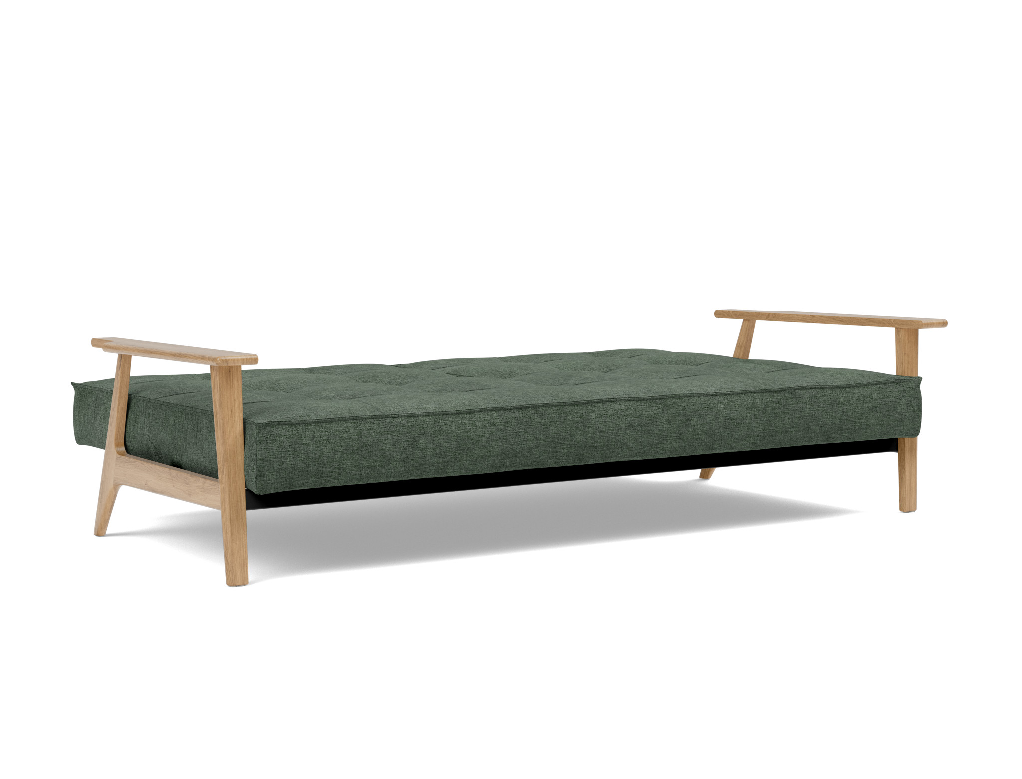 Schlafsofa Splitback Frej Flachgewebe Avella 281-Pine-Green