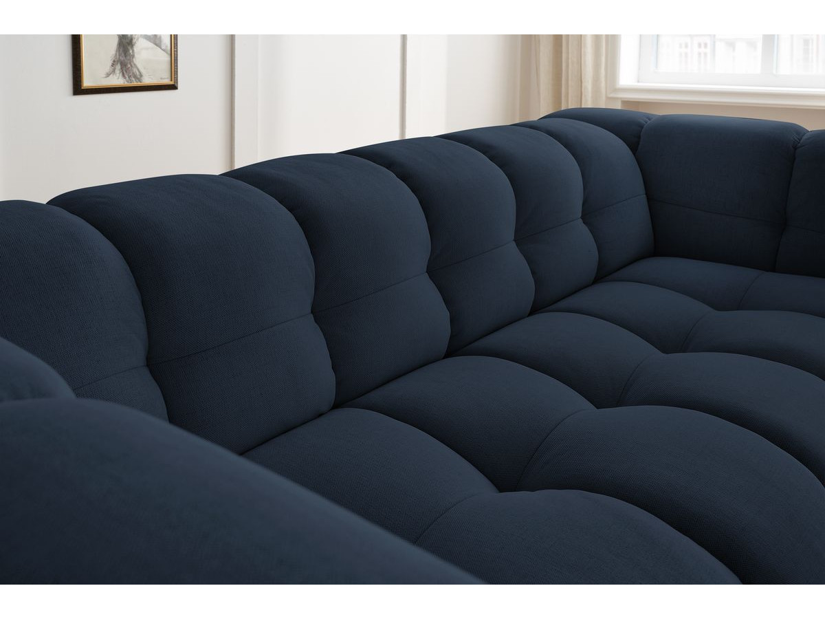 Bobochic Cloud Sofa 3-Sitzer Stoff Dunkelblau