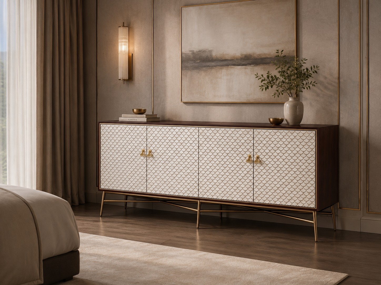 Livin Hill Sideboard Stilig Walnuss