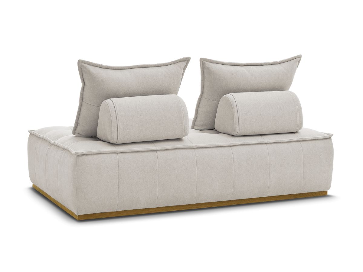 Bobochic Elisa Sofamodul 2-Sitzer Strukturstoff Beige