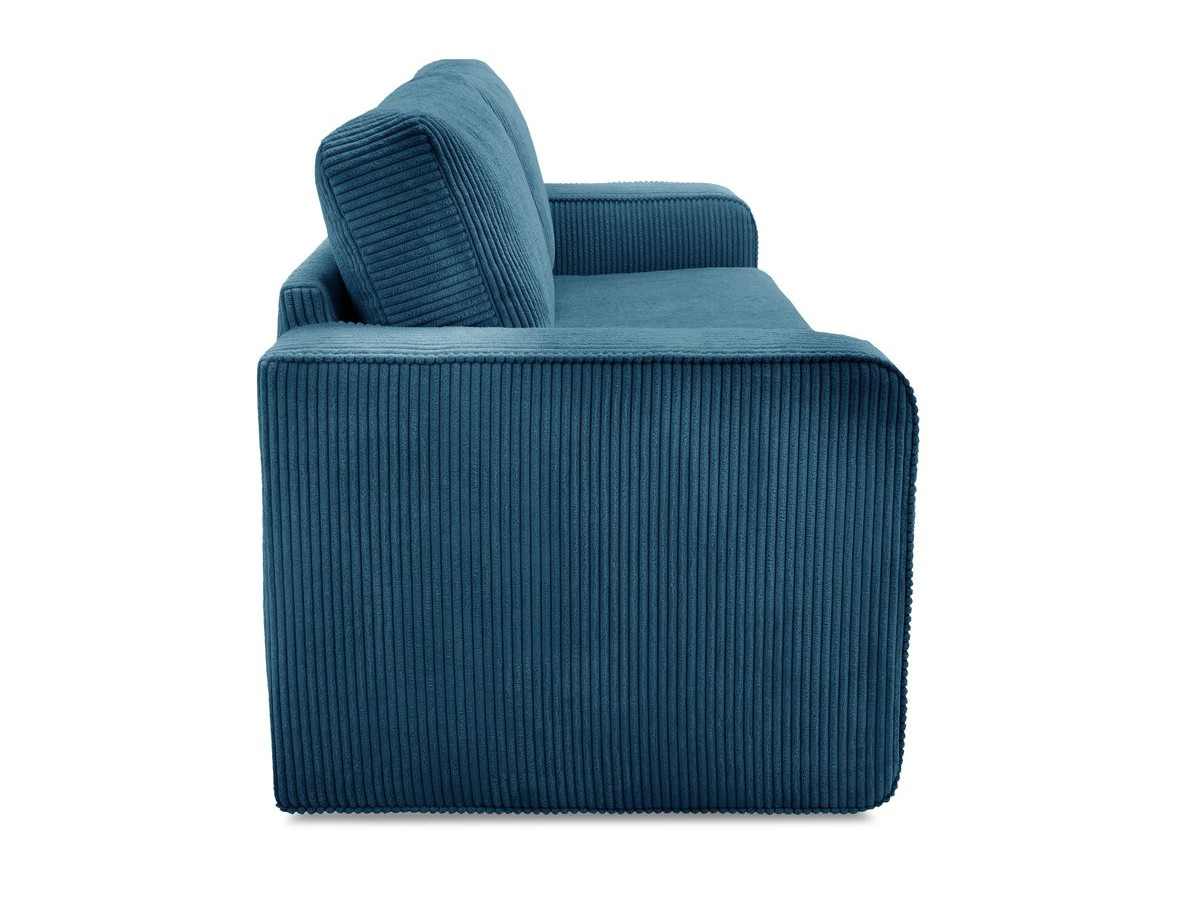 Bobochic Come Schlafsofa 2-Sitzer Cordsamt Dunkelblau