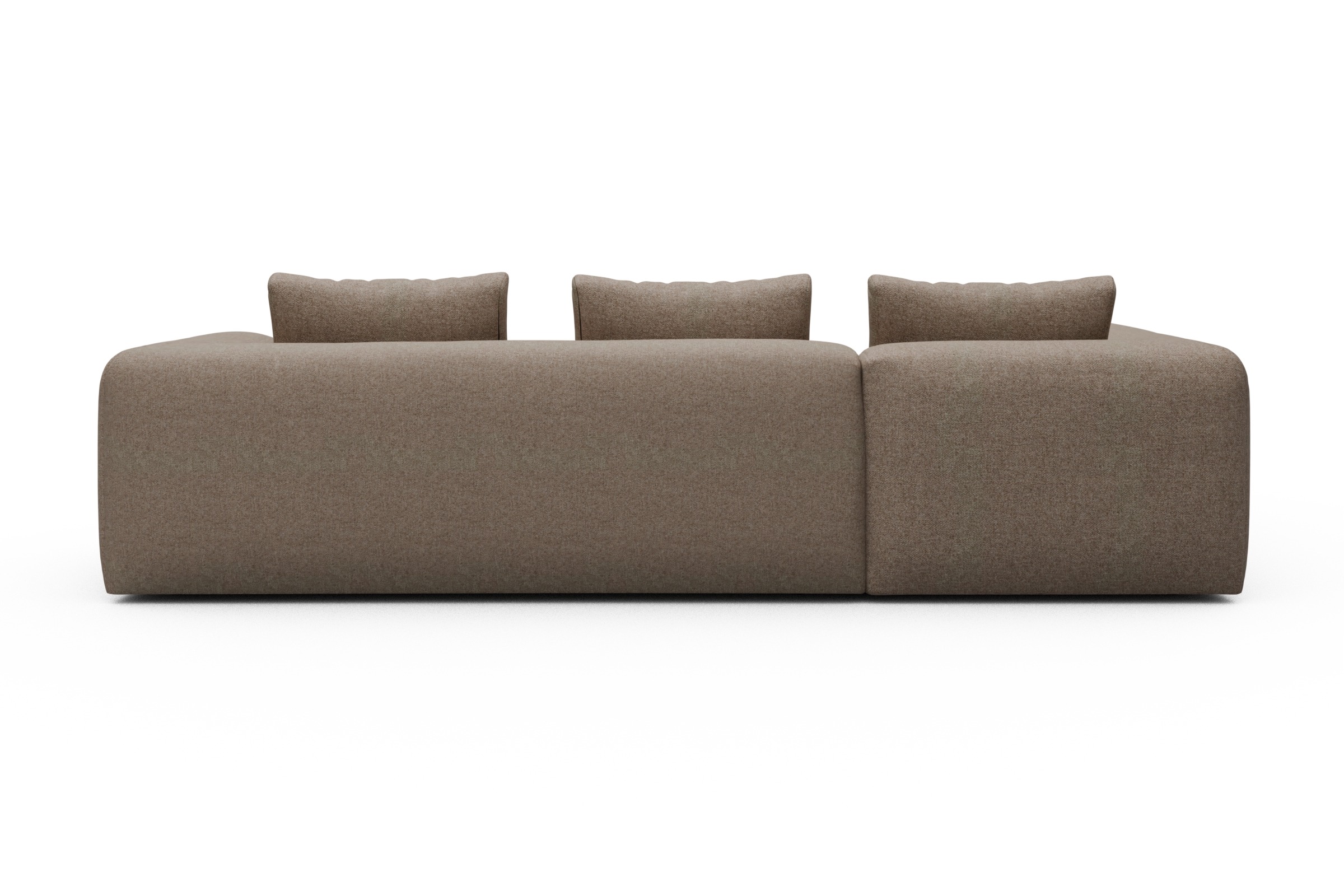 Ecksofa Fred 2x 2,5-Sitzer links offen Sama-Antelope