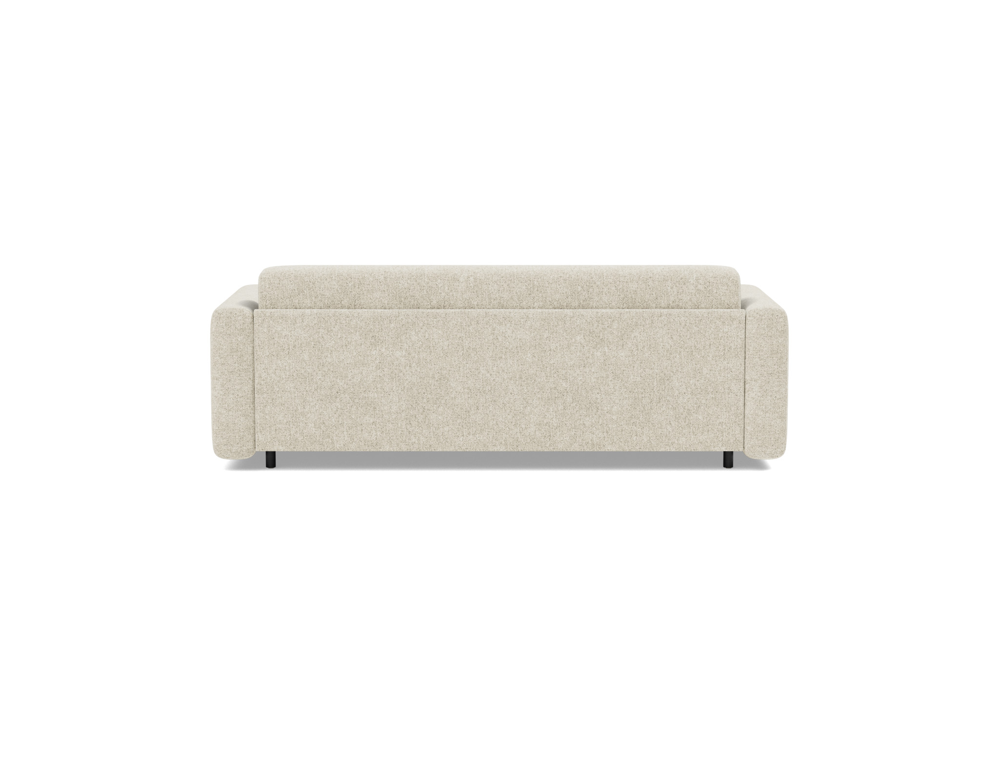 Schlafsofa Killian mit Memory-Matratze 160 Strukturierter Stoff Taura 357-Off-White