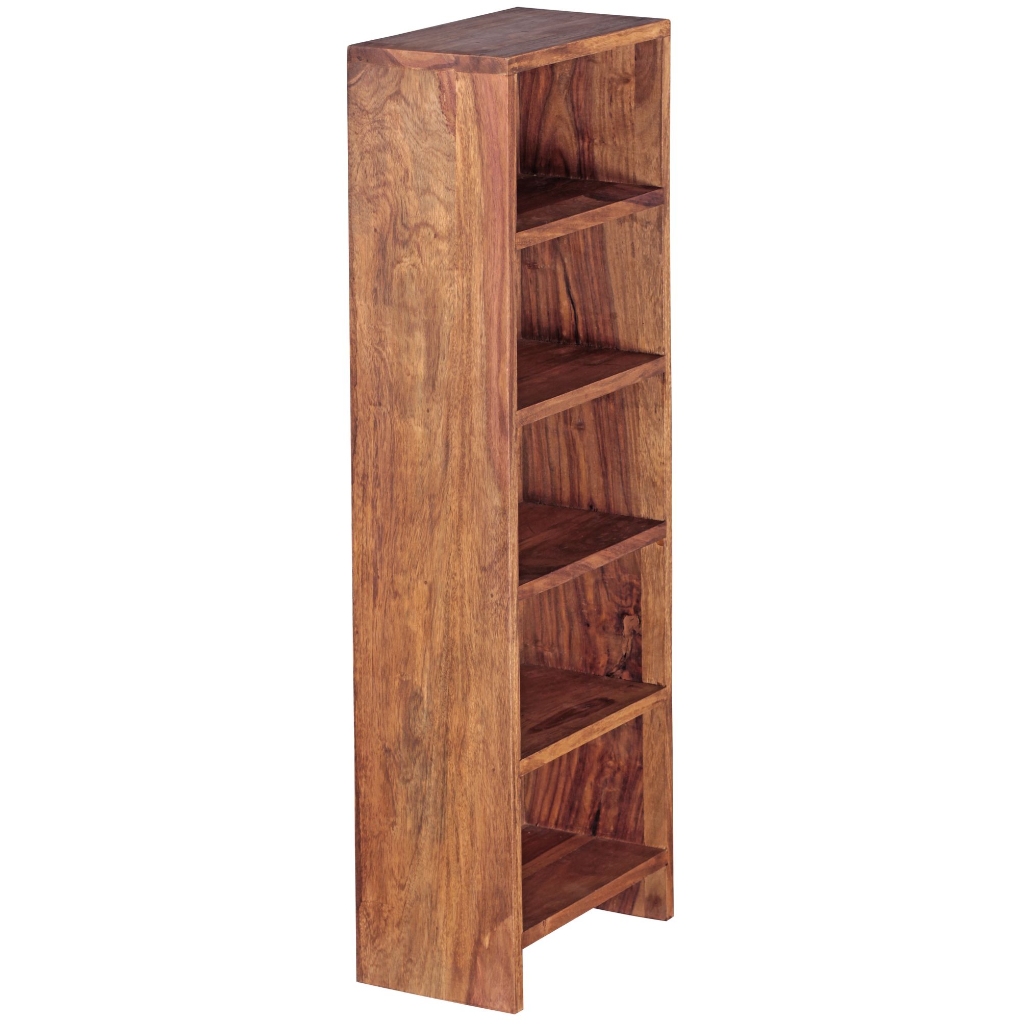 Standregal Aalvik Massivholz Sheesham 30 × 17 × 90 cm