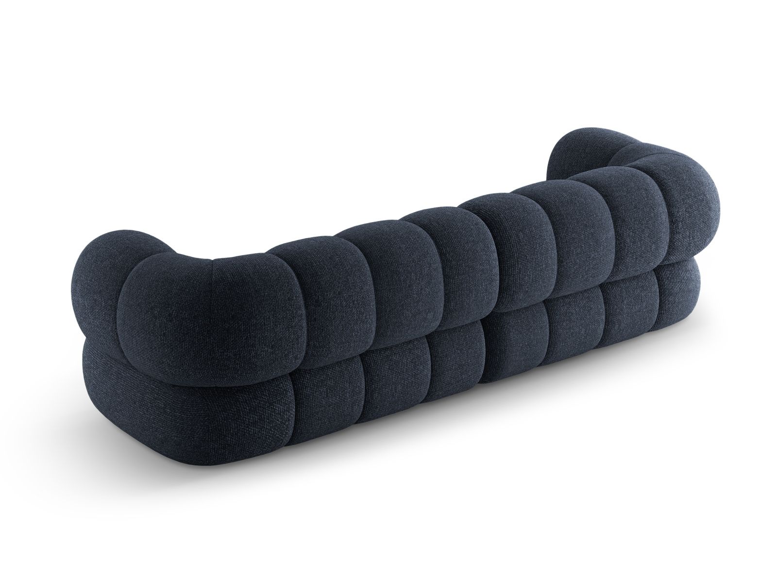 Cosmopolitan Design Sofa Koge 4-Sitzer Chenille Eden Hellgrau