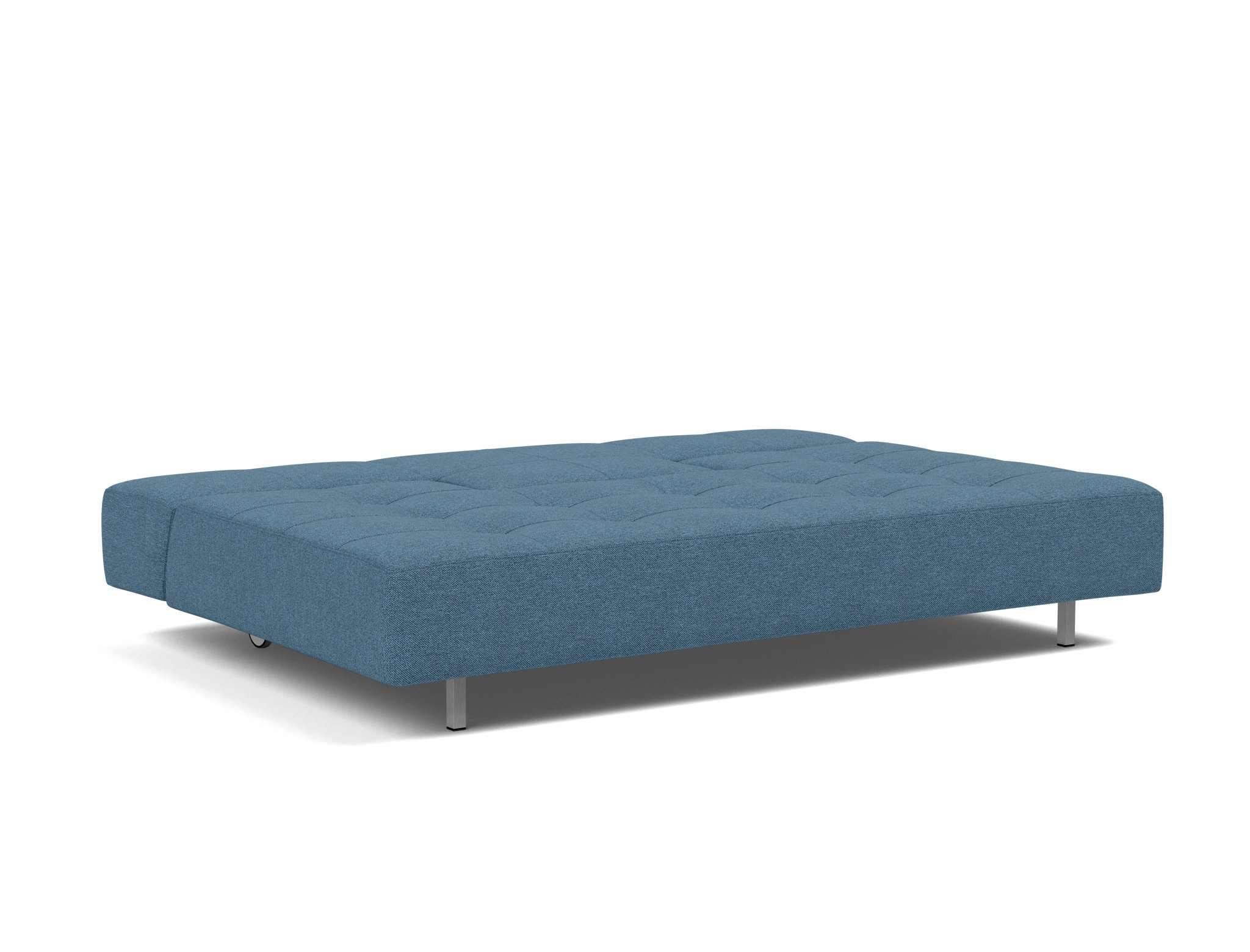 Schlafsofa Long Horn D.E.L. Strukturierter Stoff Weda 302-Weda-Blue
