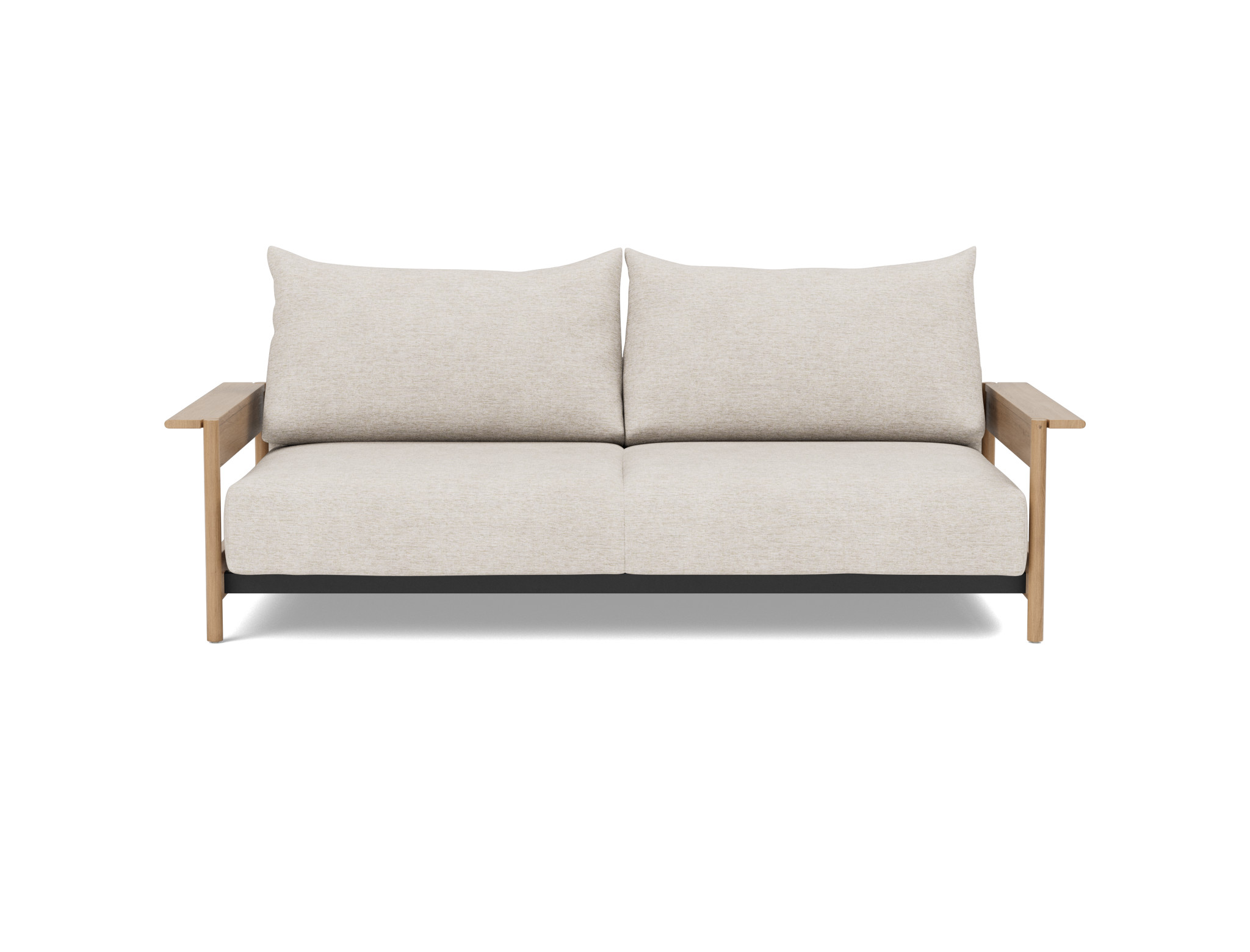 Schlafsofa Malloy Wood Chenille Yuveno 470-Natural