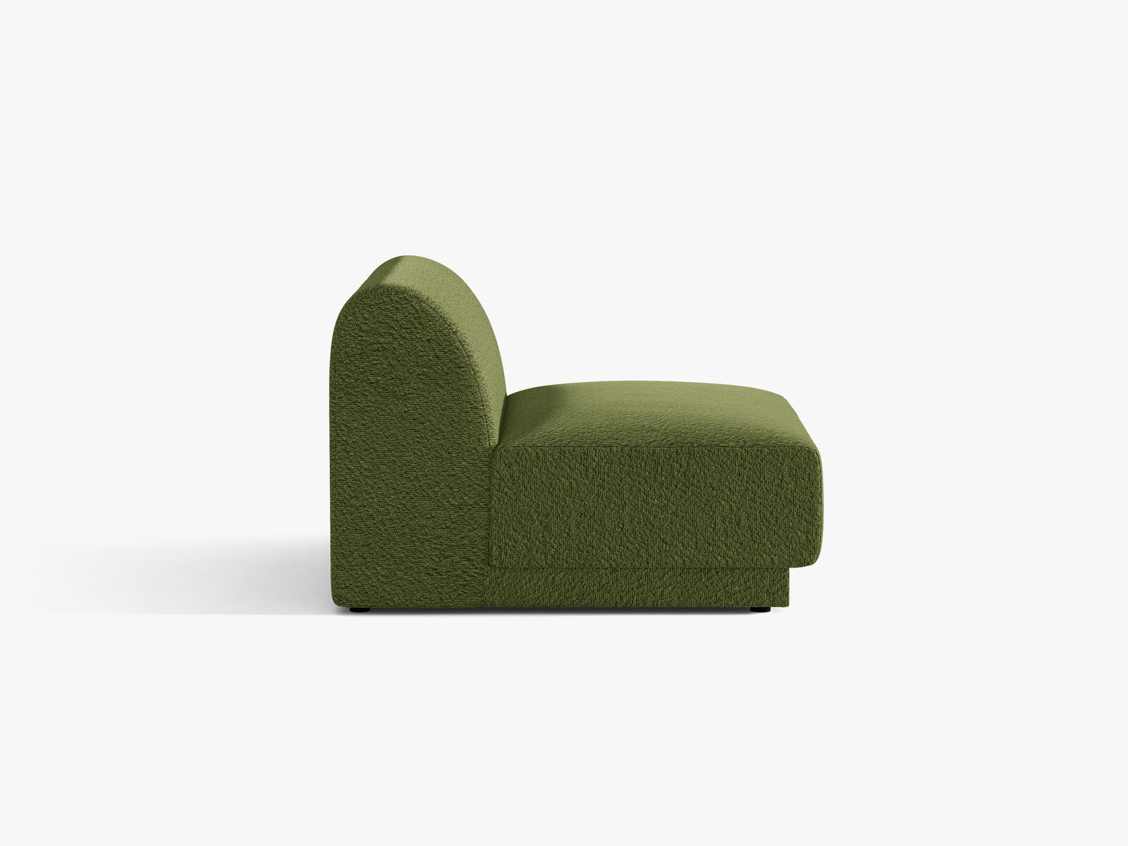 Micadoni Modul Armlos Miley Boucle Baloo Dunkel-Olivgrün