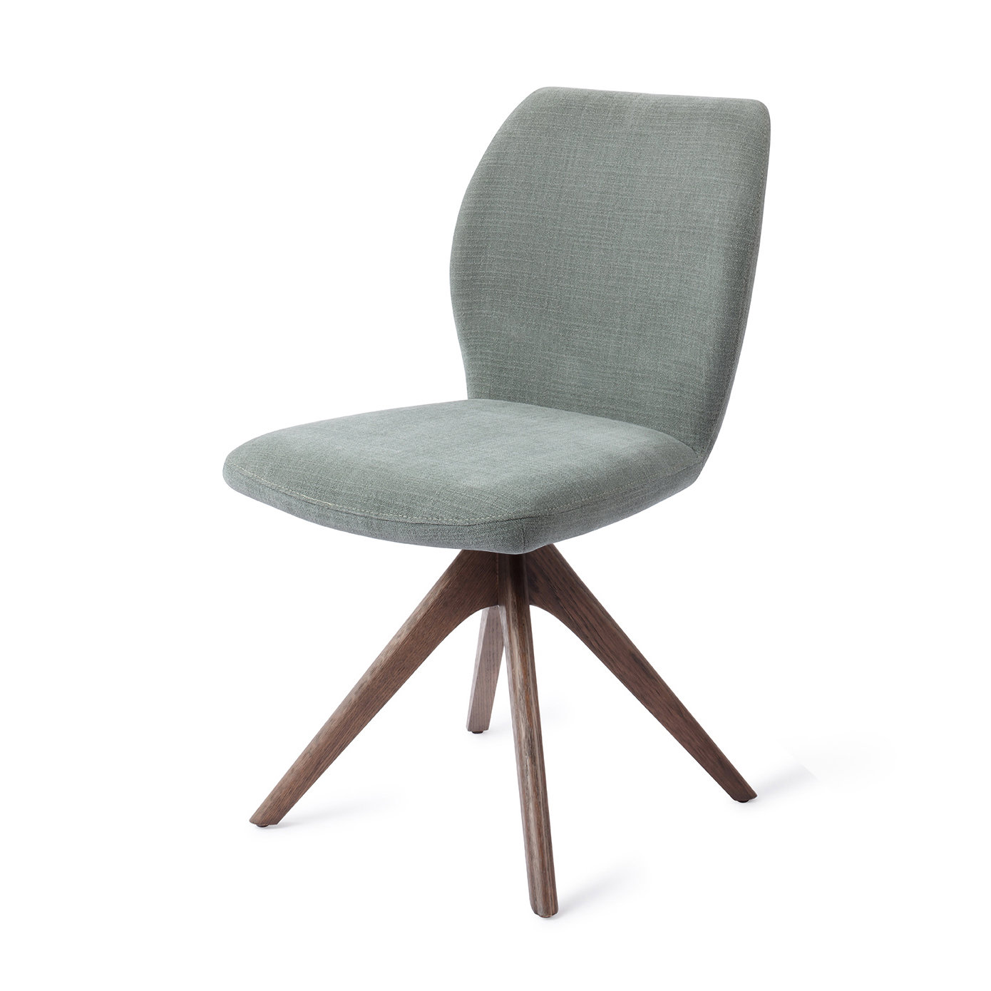 Jesper Home Esszimmerstuhl Ikata Breezy Blue Revolve Eiche Walnuss