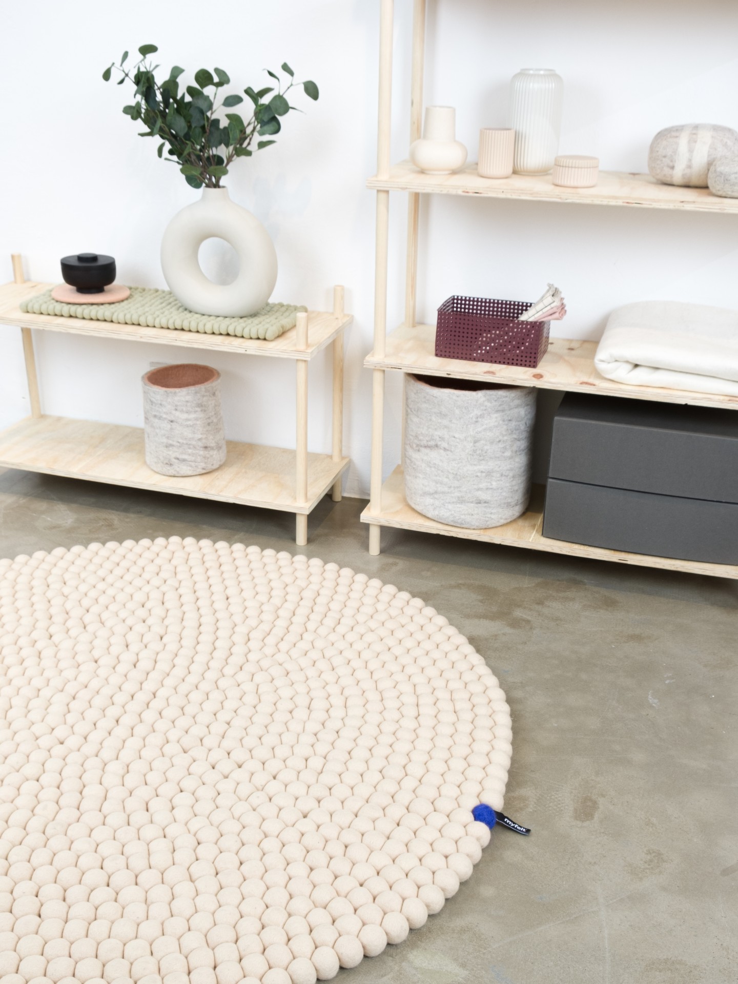myfelt Big One beige - 90 cm