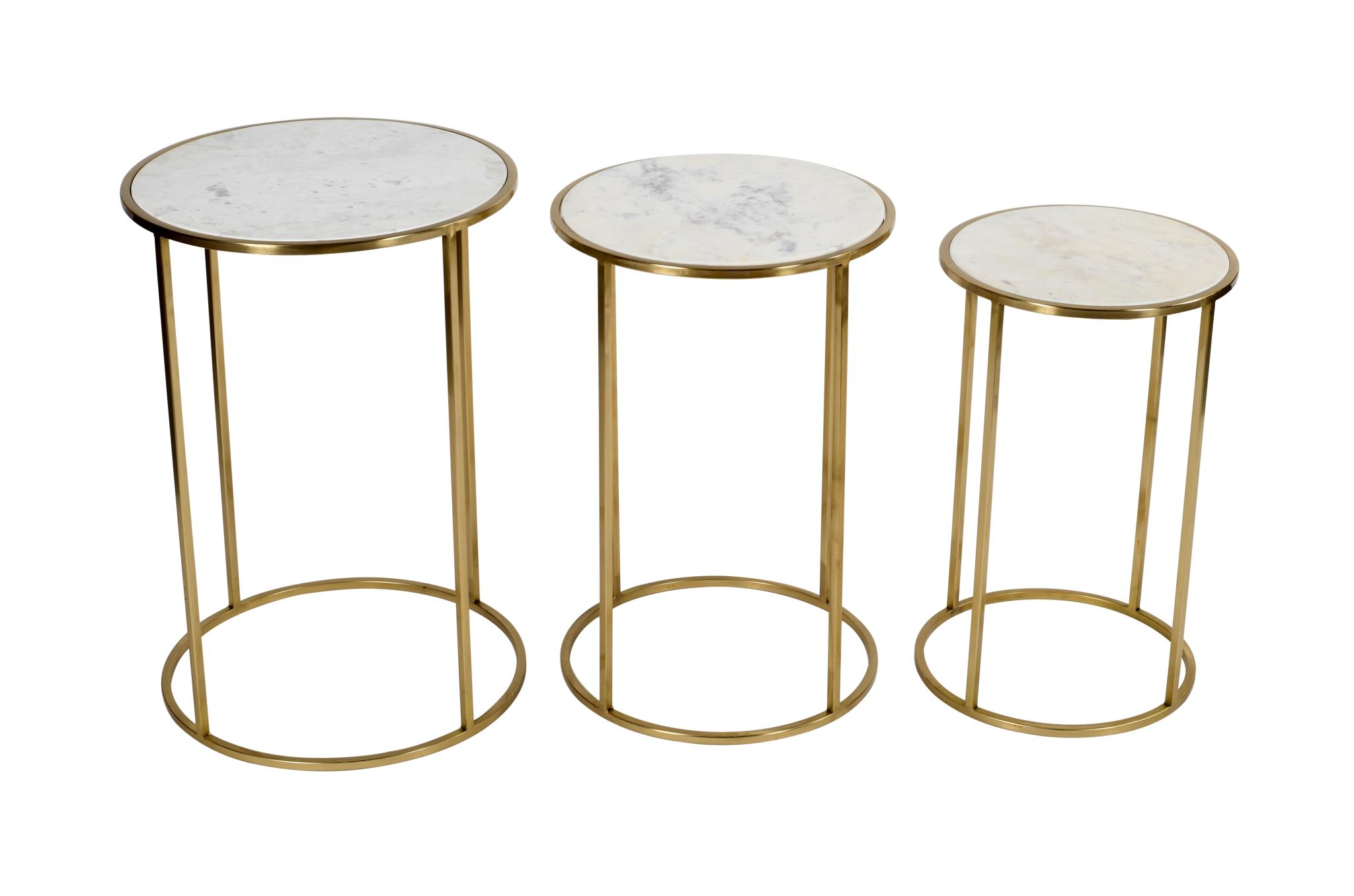 Livin Hill Tischsatz rund Avola Gold AV2130-39