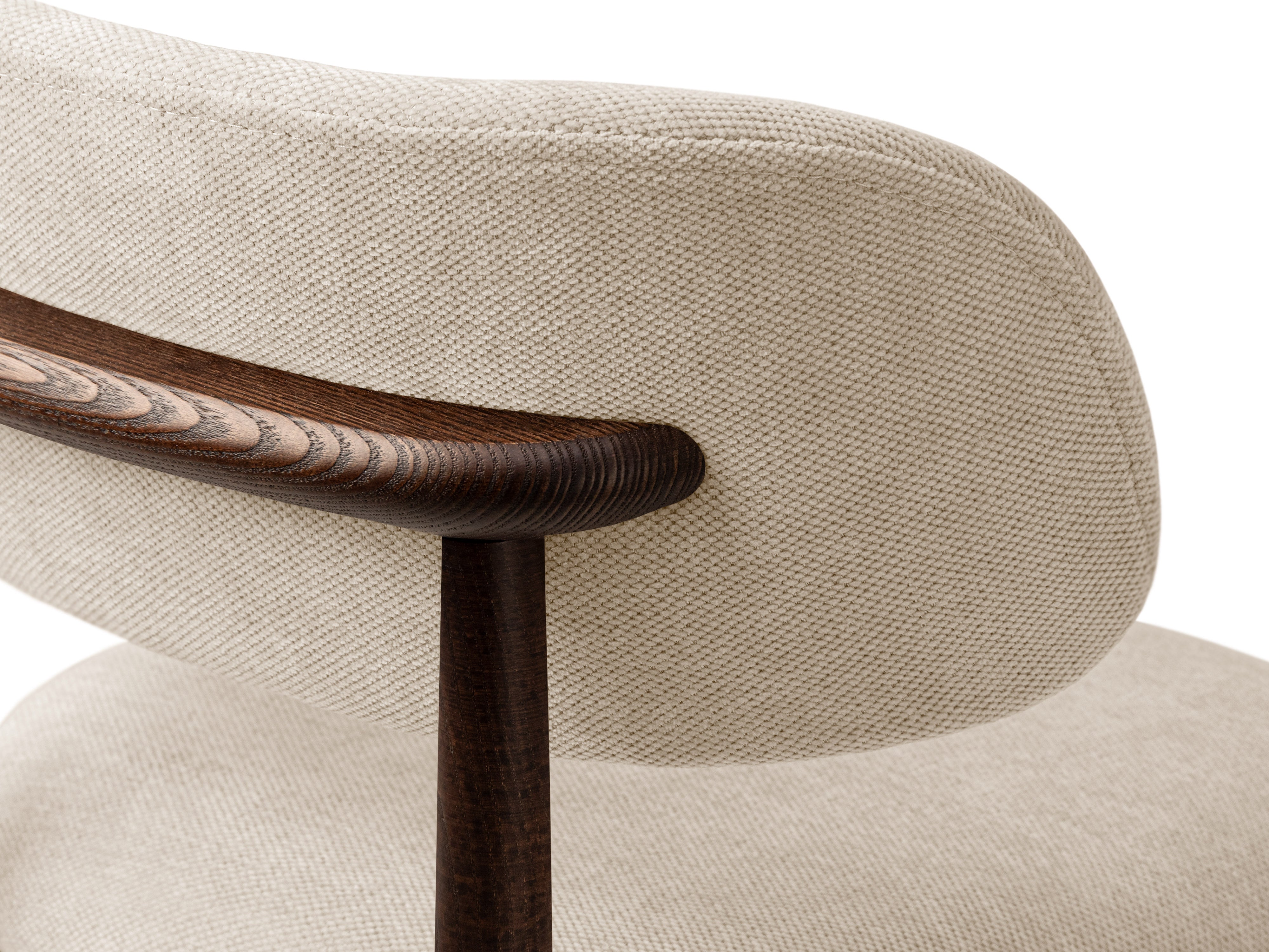 Micadoni Evan Samtiger Stuhl 49.5 cm (H 77 cm) [1CH_EVAN] Chenille Rebel Beige