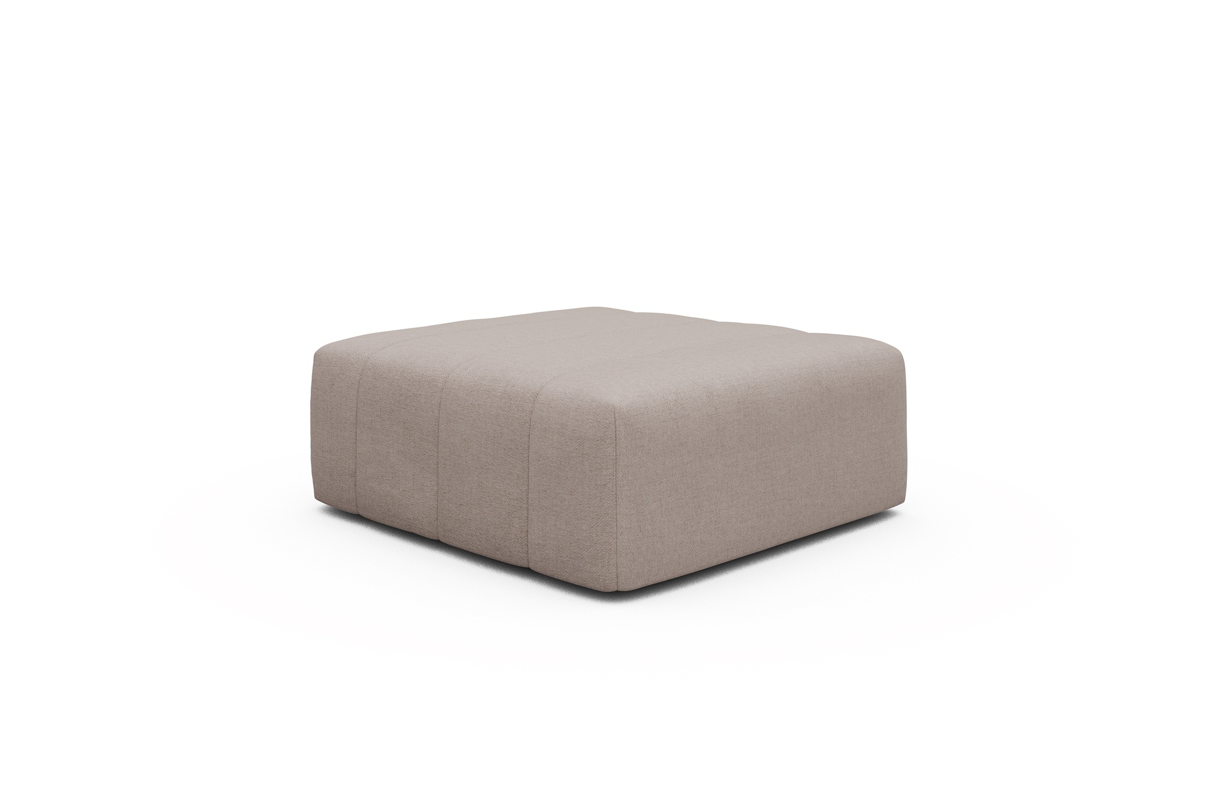 Sitzhocker Hugo Ottomane Weda-Sand