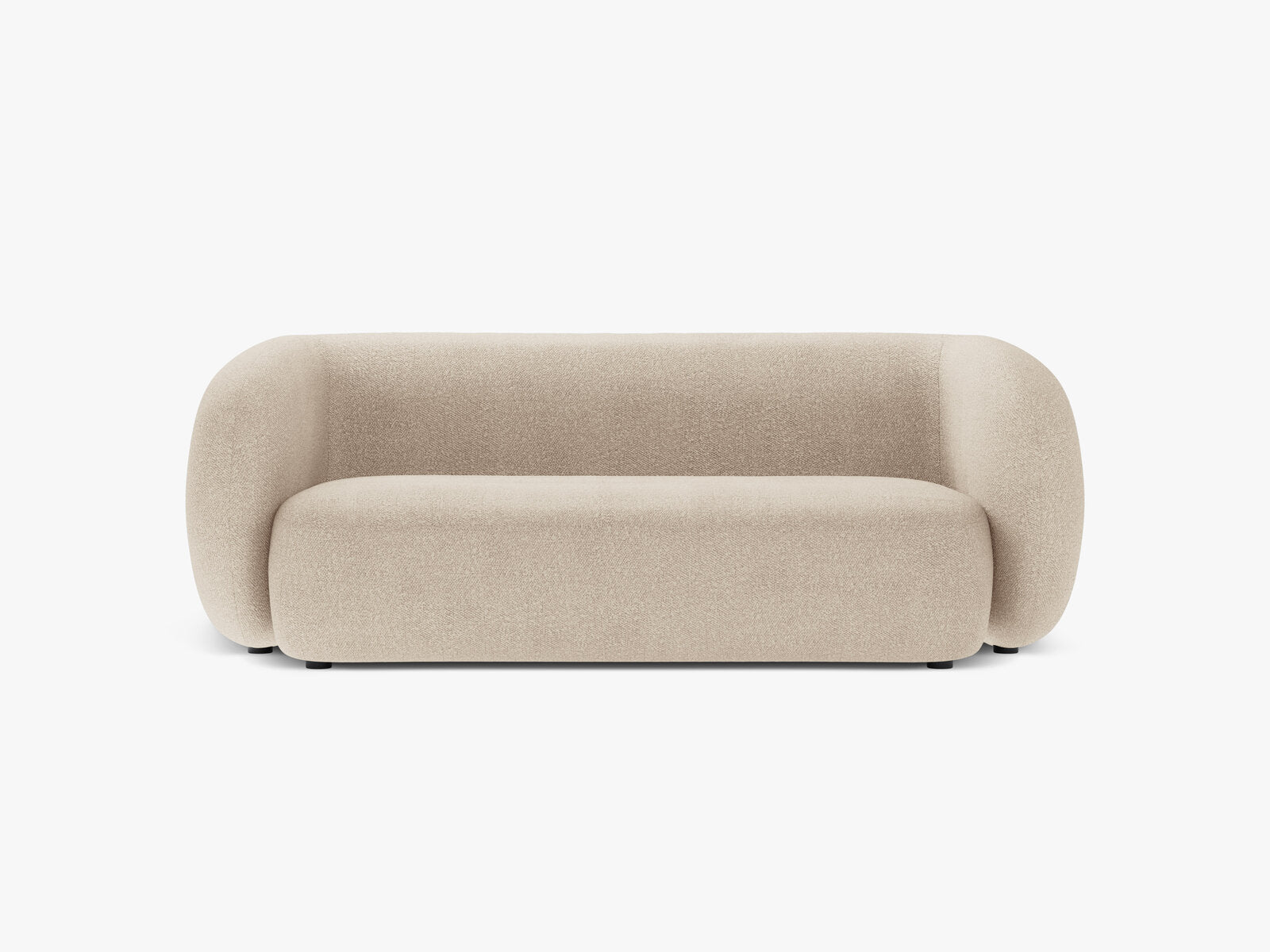 Micadoni Sofa Kate 2-Sitzer Boucle Beige