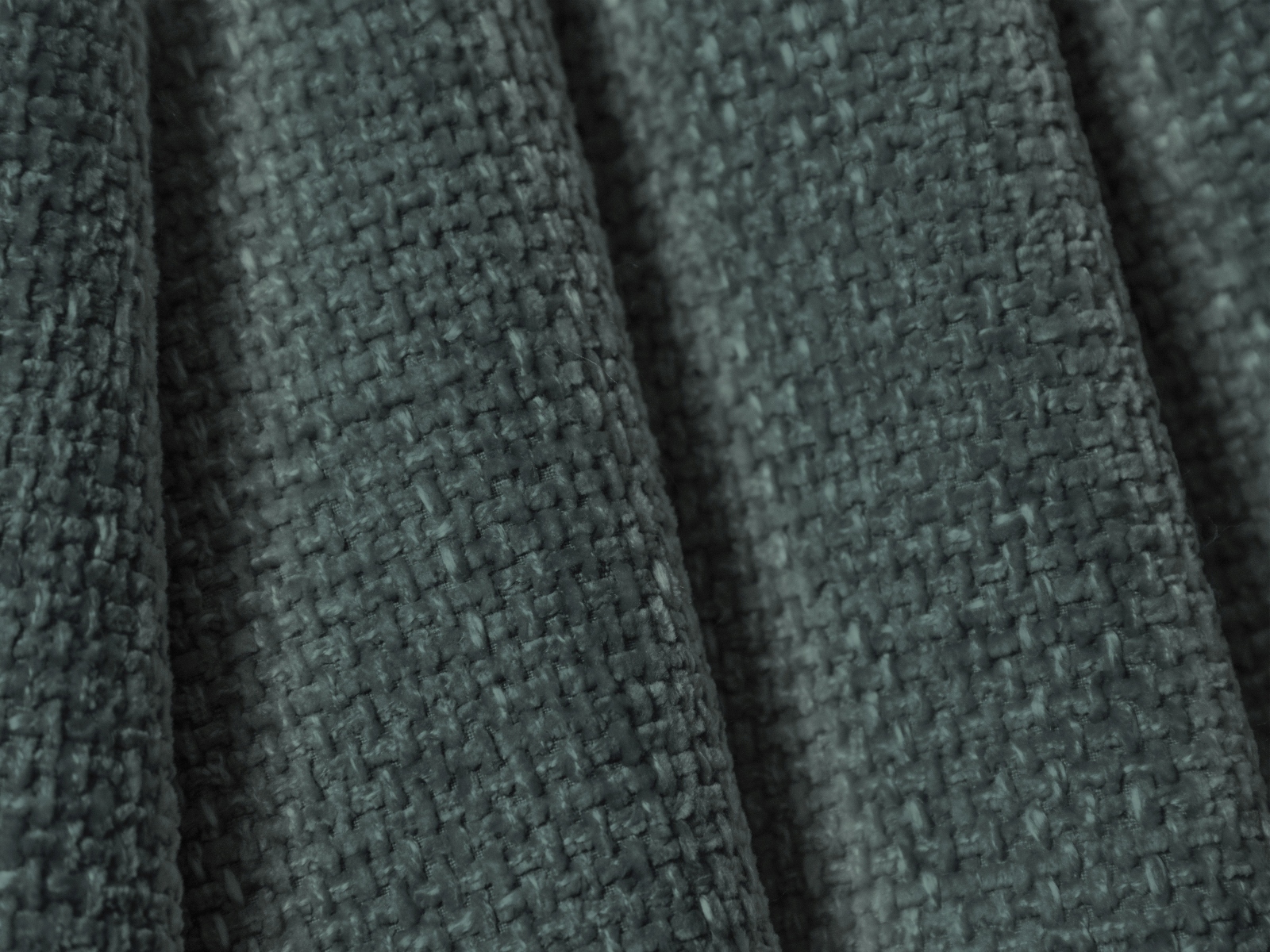 Micadoni Ecksofa Kaelle 4-Sitzer mit Schlaffunktion Links Chenille Königsblau