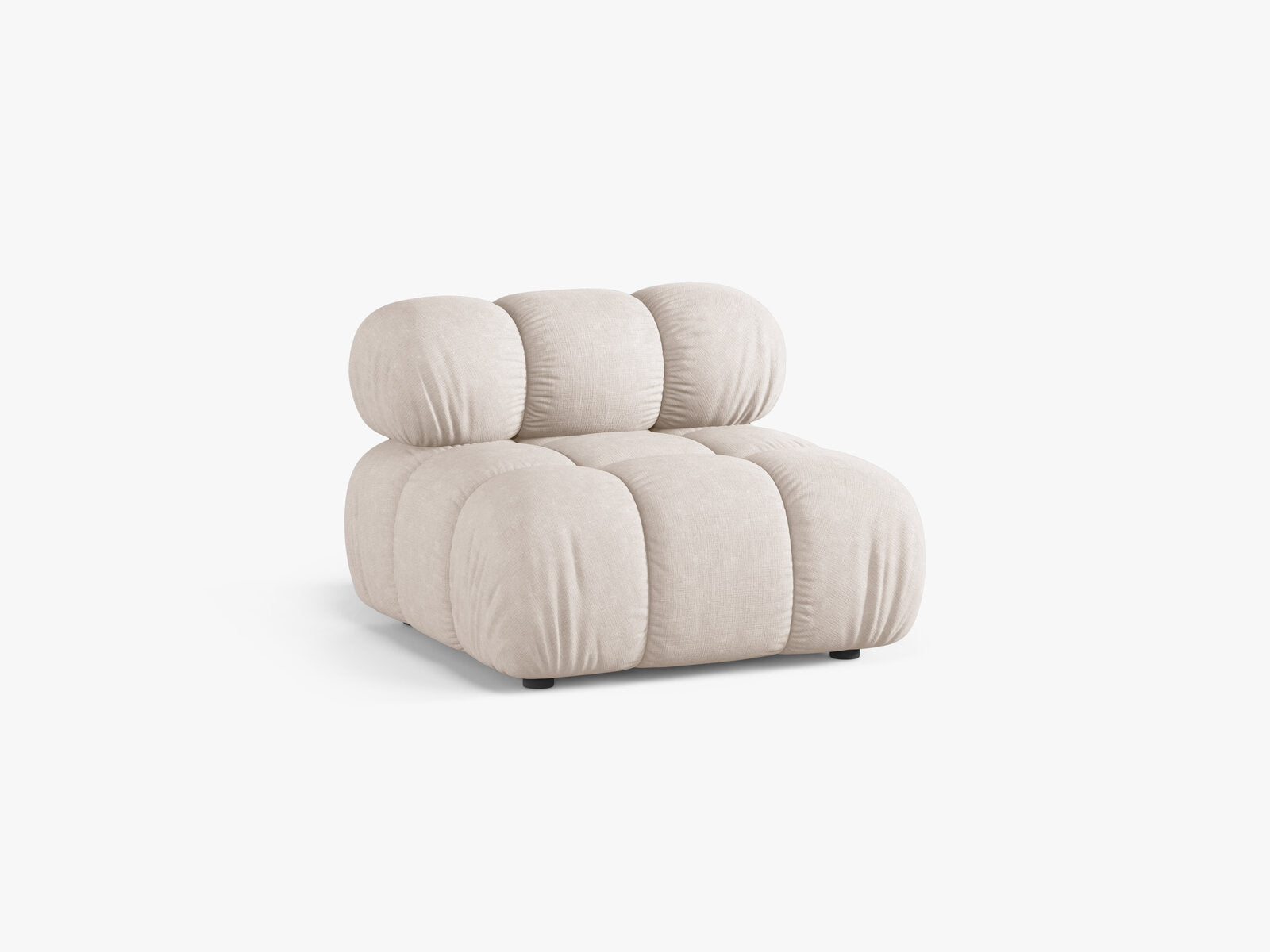 Micadoni Armloses Modul Bellis Strukturierter Stoff Liberty Beige