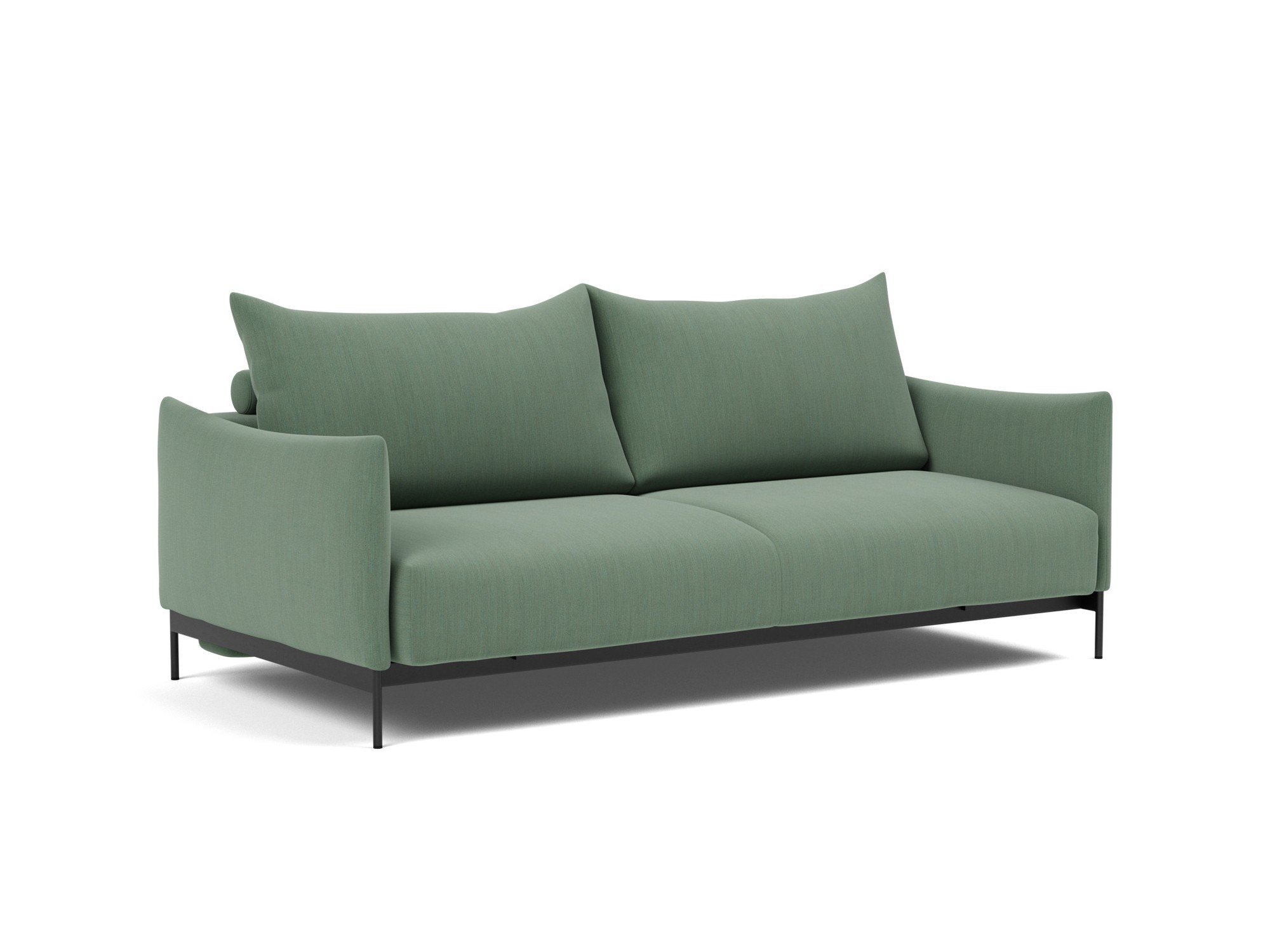 Schlafsofa Malloy Flachgewebe Elegance 518-Green