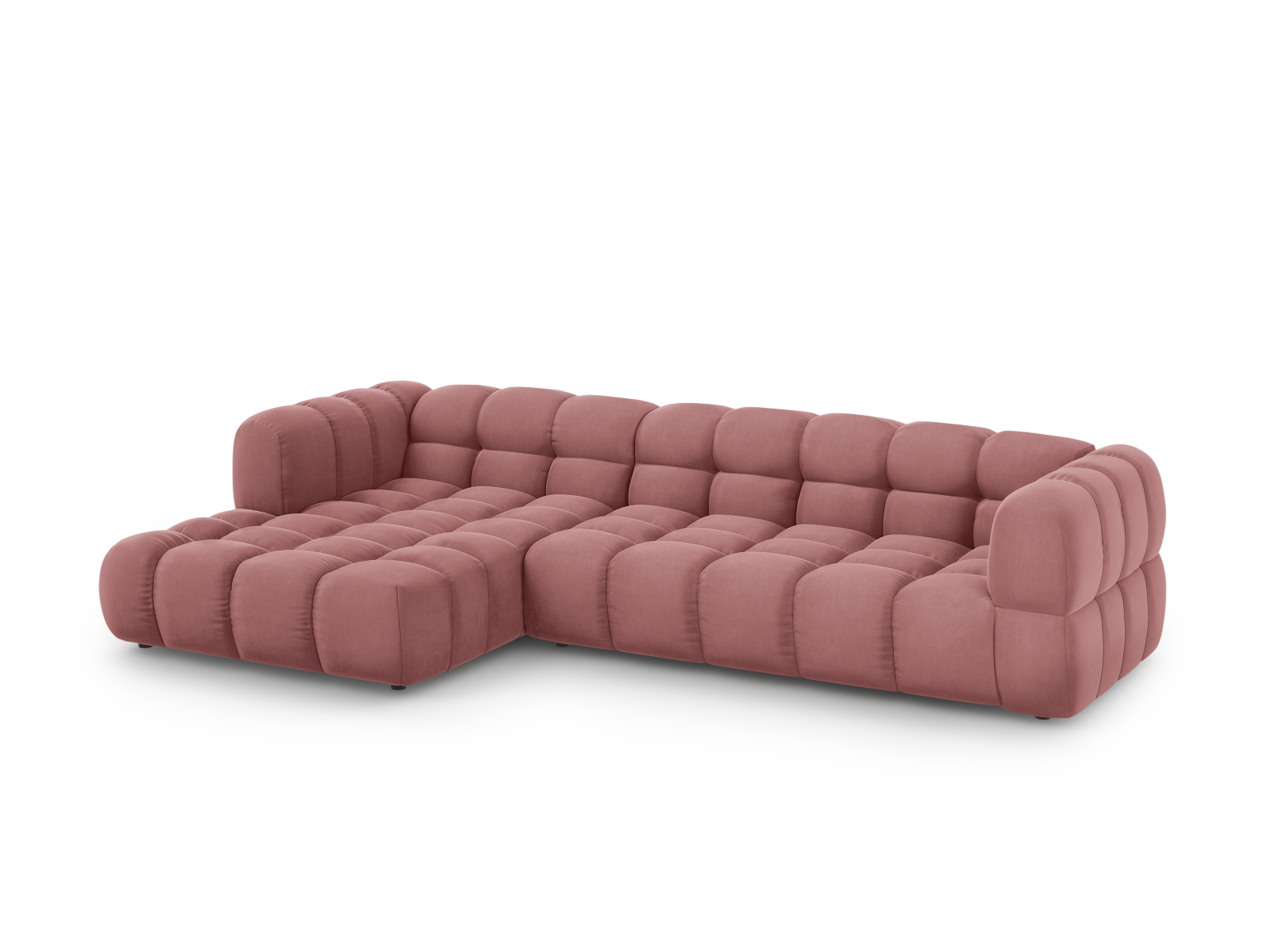 Cosmopolitan Design Ecksofa Sky 4-Sitzer große Version Samt Casino Flamingo Links