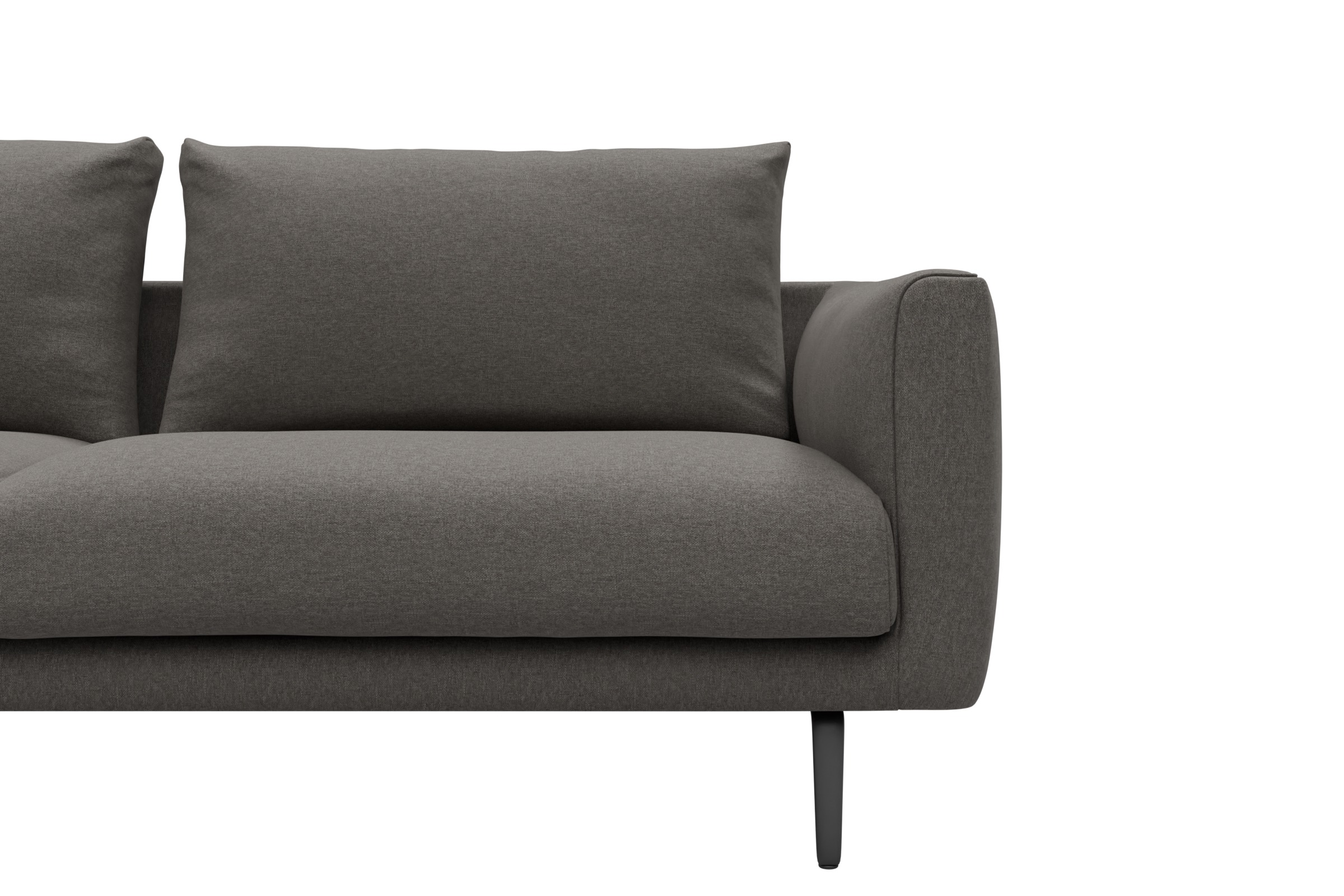 Sofa Karl 3-Sitzer Satya-Taupe