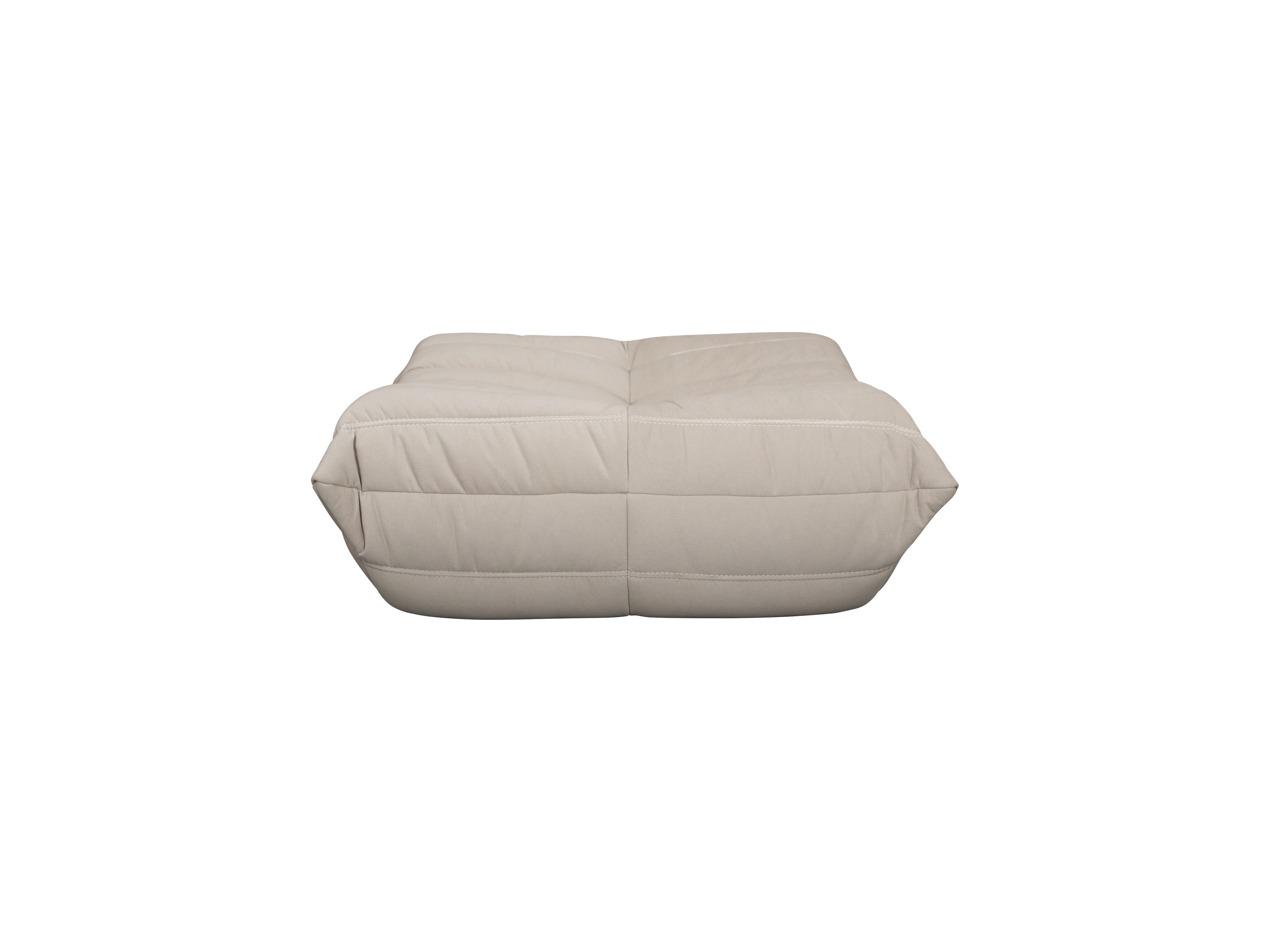 Livin Hill Set Nua: Sessel 87 cm + Fußhocker Hellbeige