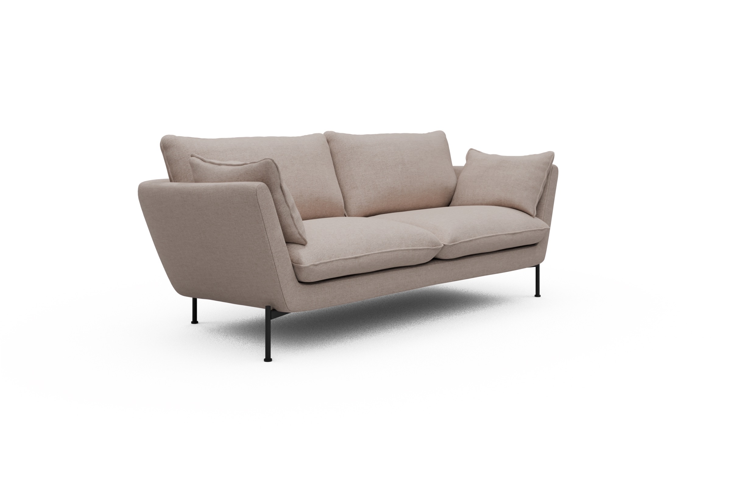 Sofa Anton 2-Sitzer Weda-Sand