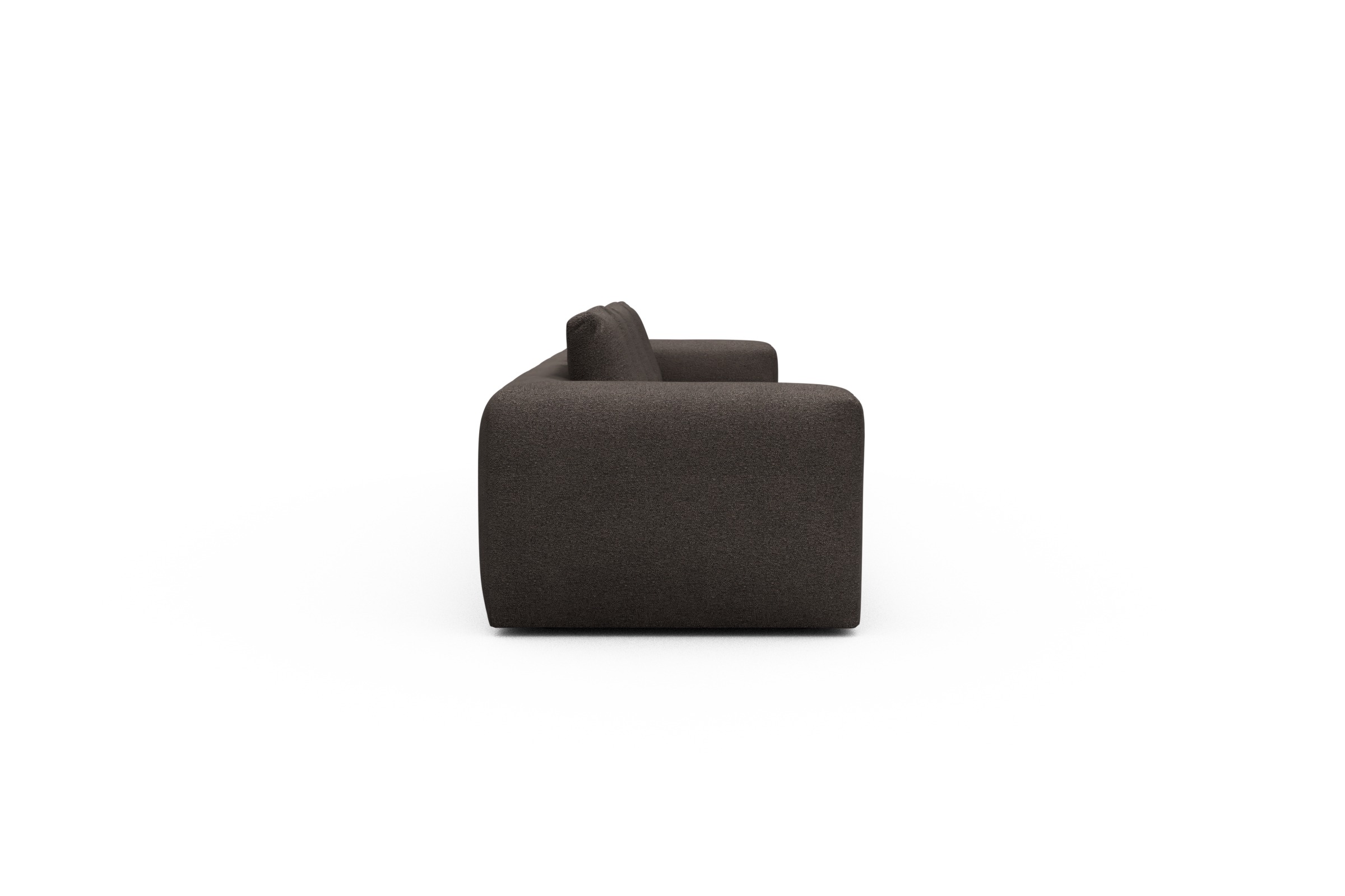 Sofa Modulares XXL Sofa Fred 5-Sitzer Boucle-Taupe