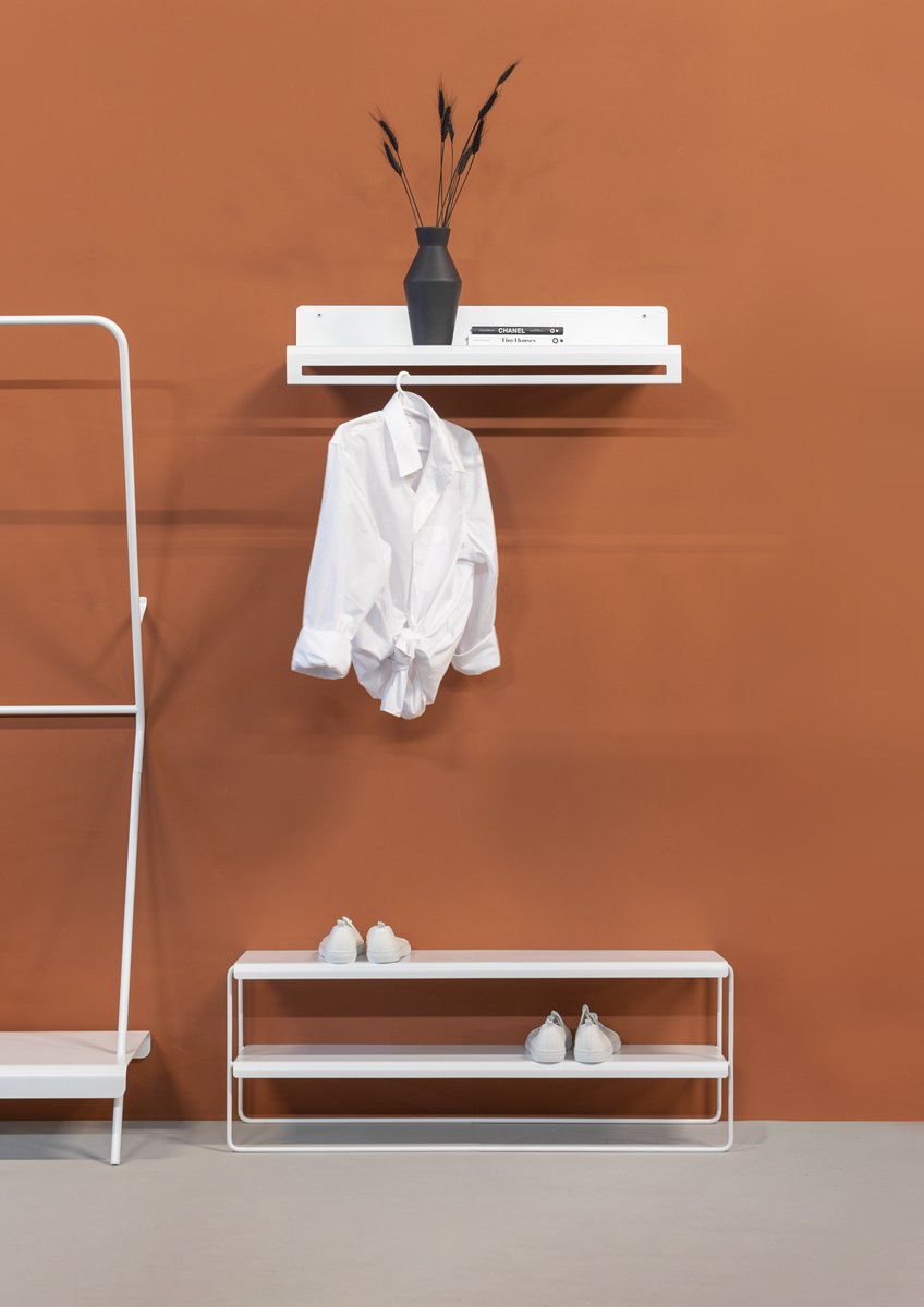 Spinder Design Schuhregal Nivo 100 Weiß