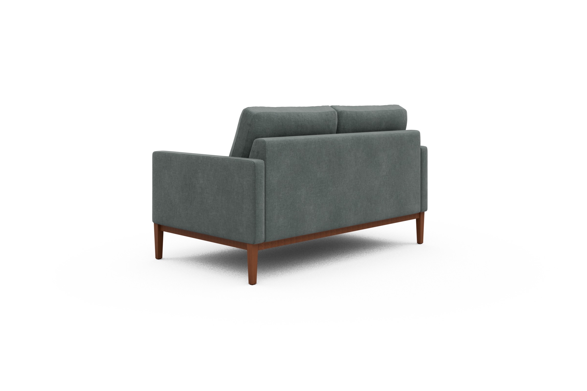 Sofa Bodo 2-Sitzer Smooth-Silver-Grey