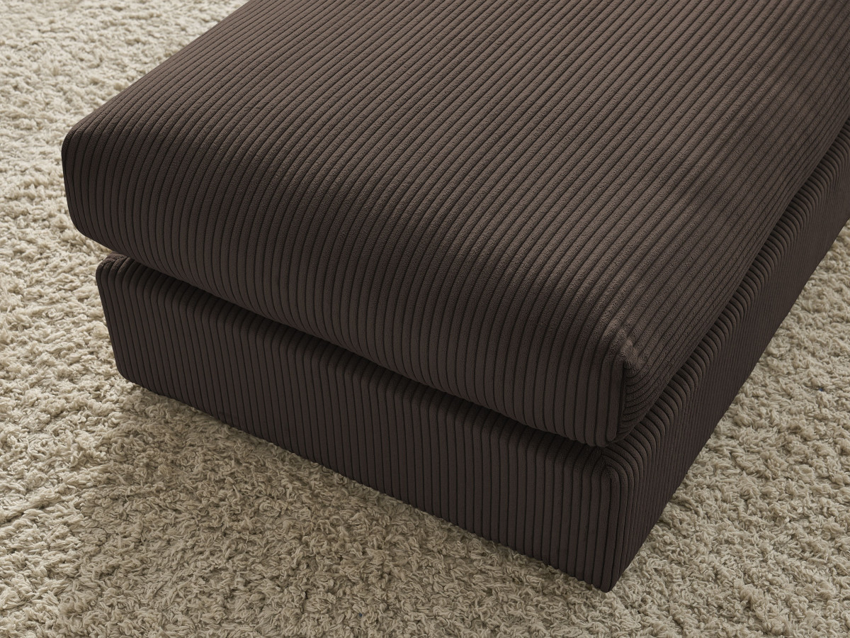 Bobochic Paris Pouf Cordsamt Braun