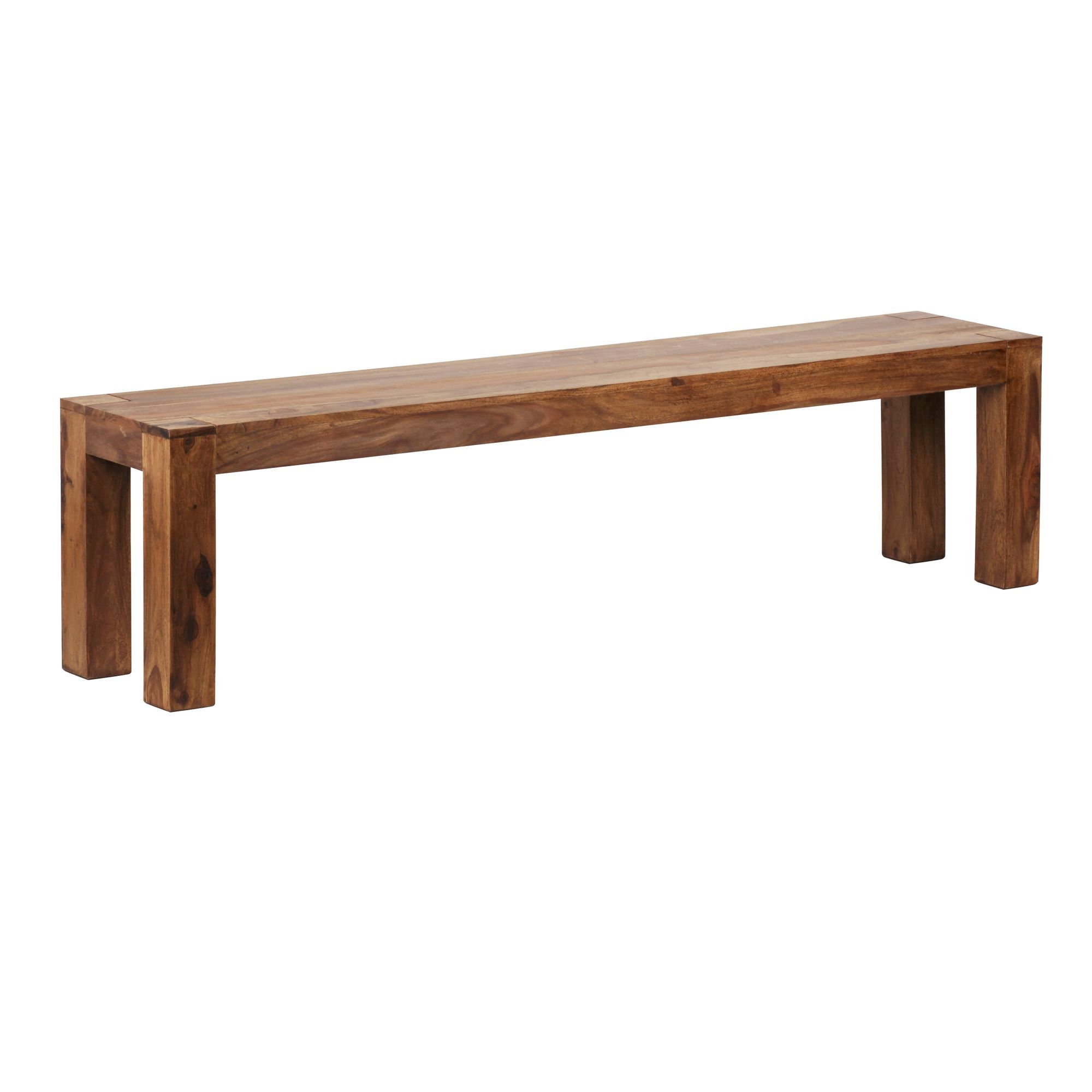 Essbank Aalvik Massivholz Sheesham Breite 180 cm