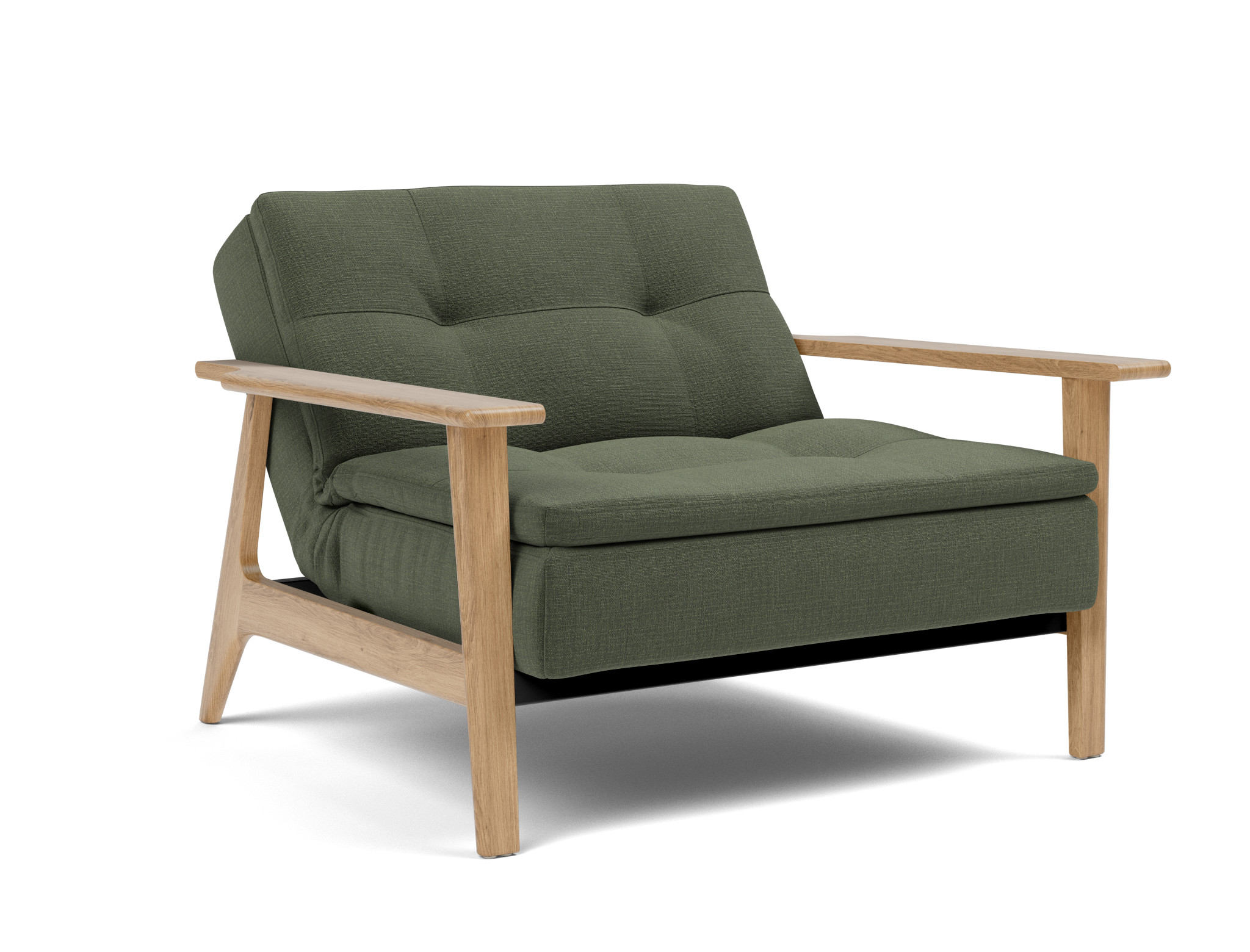 Sessel Dublexo Frej Chenille Esina 413-Olive-Green