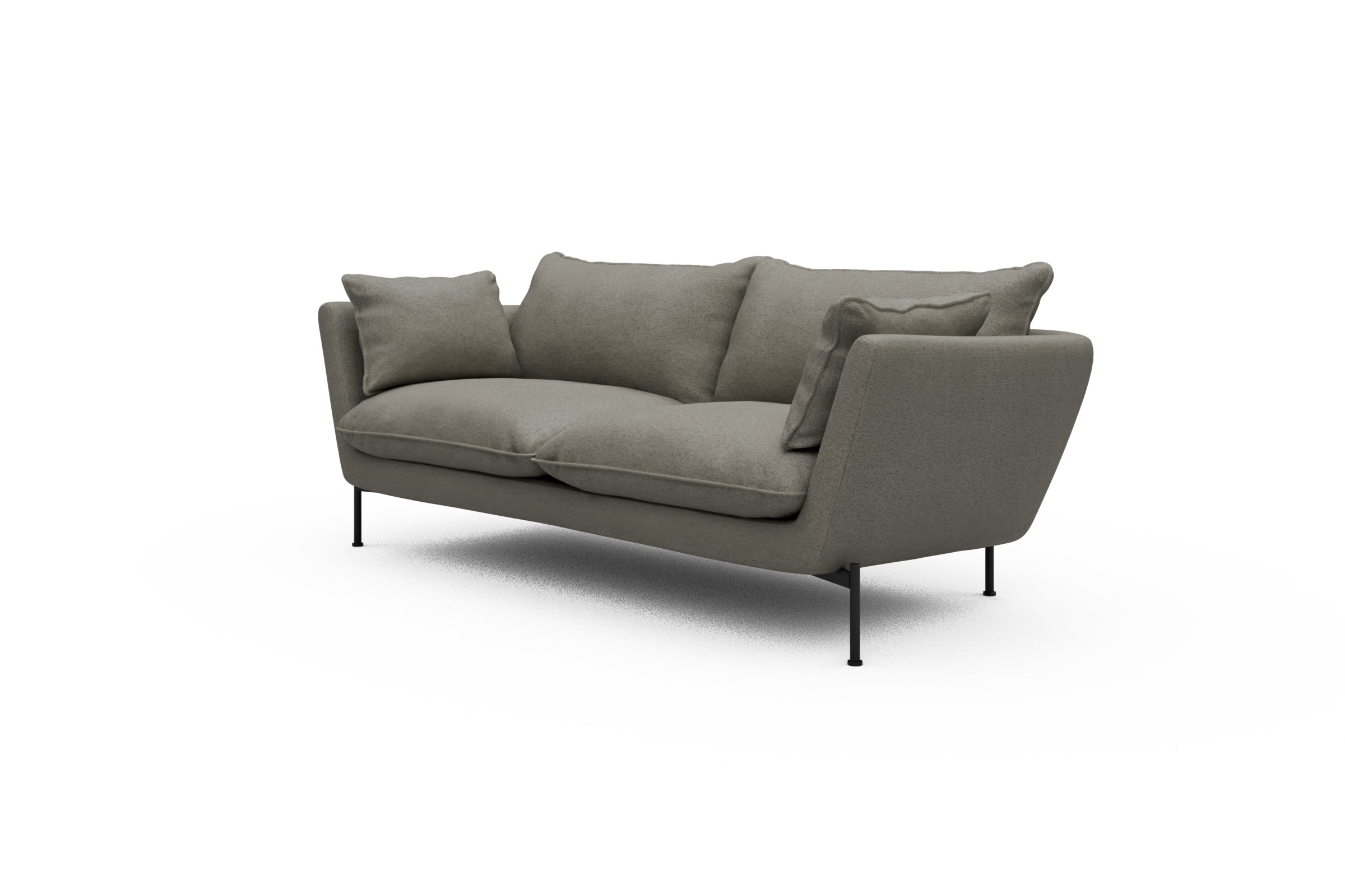 Sofa Anton PREMIUM 2-Sitzer Denari-Warm-Grey