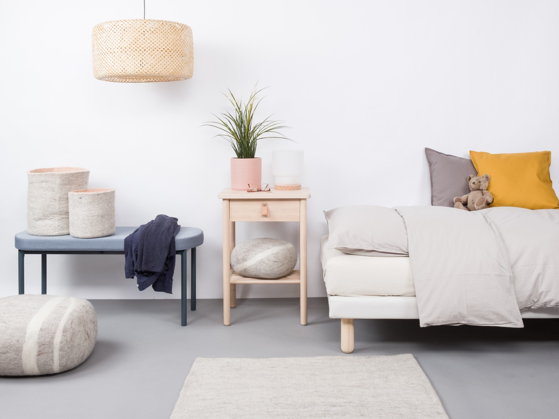 myfelt Bela Filzteppich - 90x130 cm