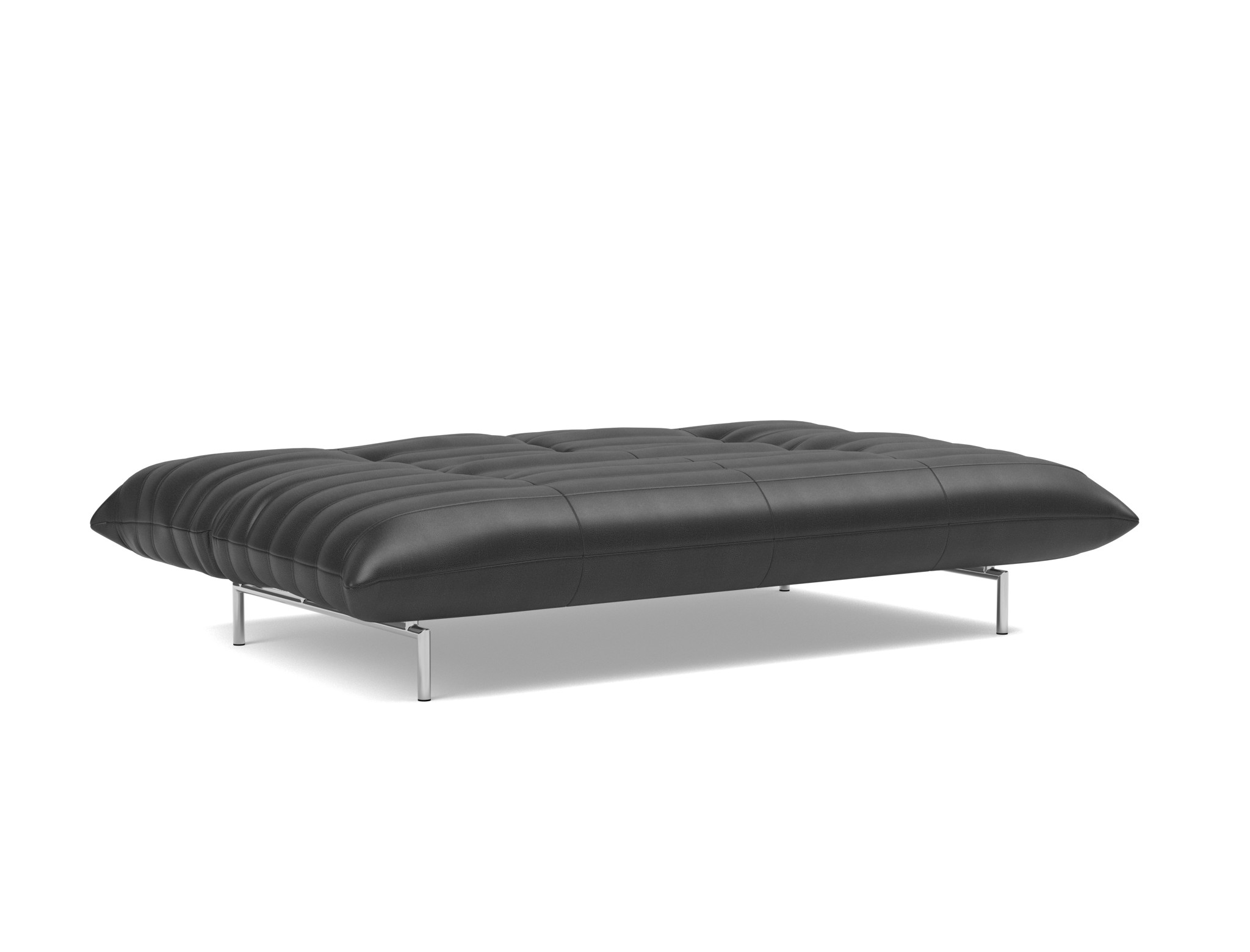 Schlafsofa Mikunjo Lederoptik Faunal 550-Black