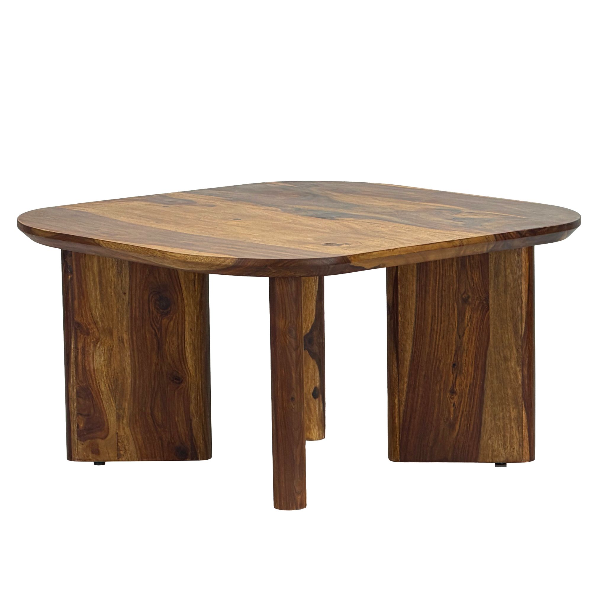 Couchtisch Vagan Massivholz Sheesham Höhe 45 cm
