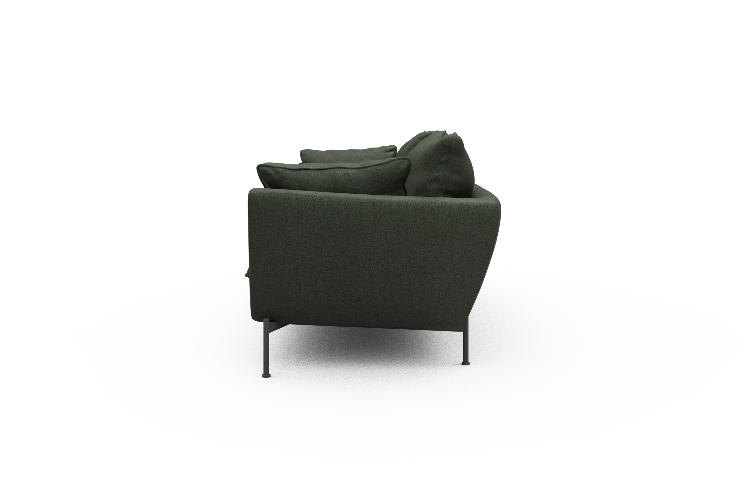 Sofa Anton PREMIUM 3-Sitzer Denari-Forest-Green